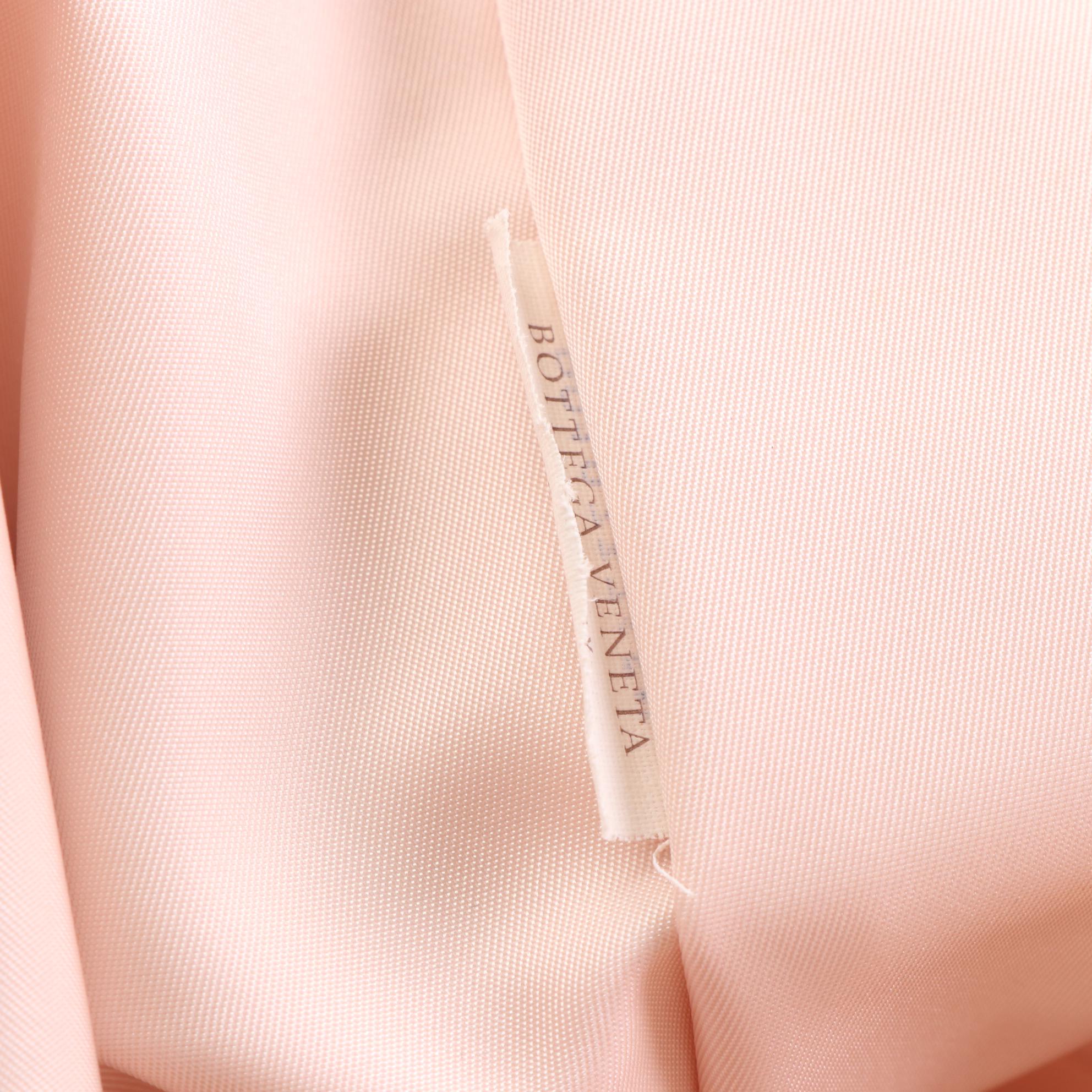 Bottega Veneta Large Tote in Intrecciolusion-Printed Nylon Gabardine and Leather