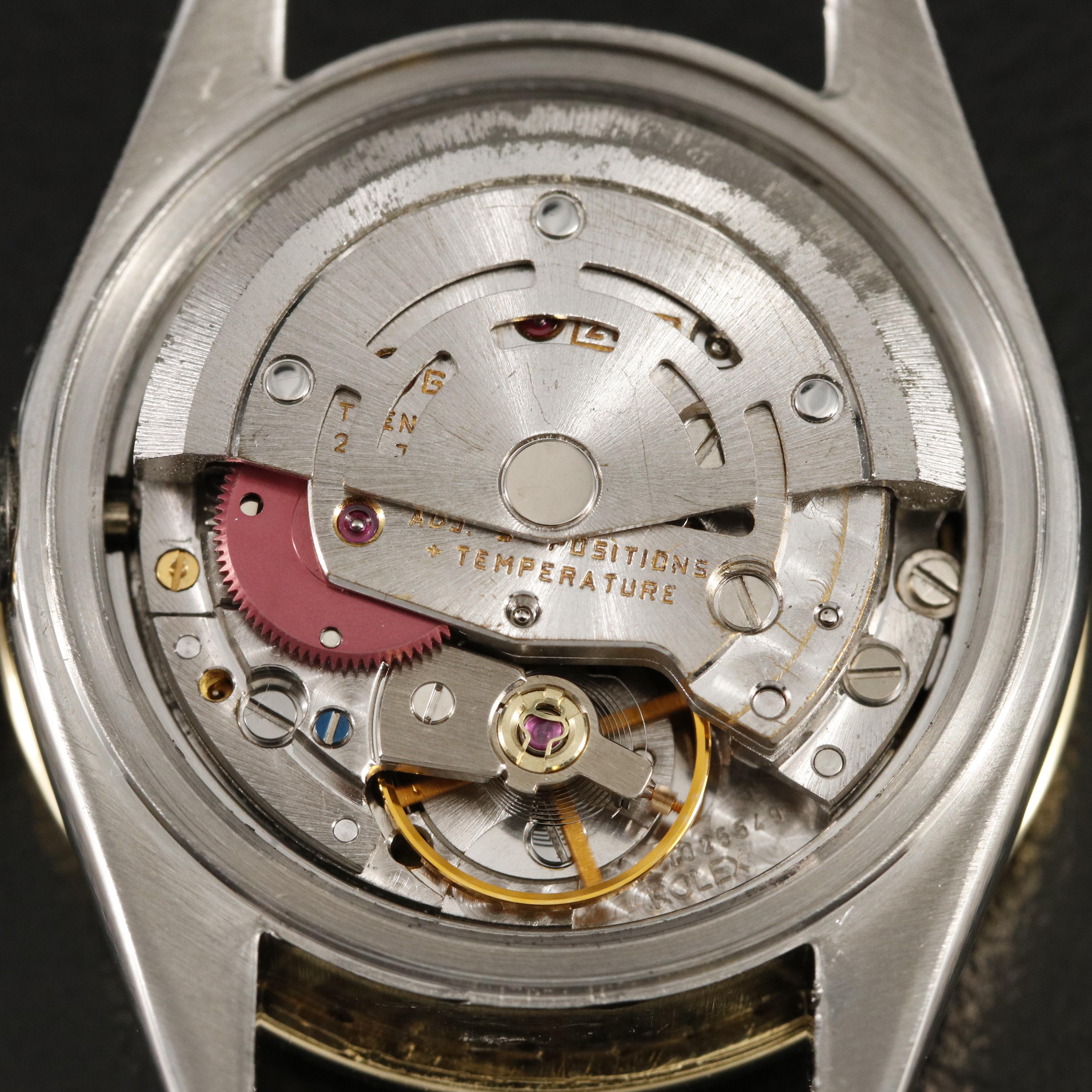 1996 Rolex Oyster Perpetual 1.01 CTW Diamond Dial and Bezel Datejust Watch