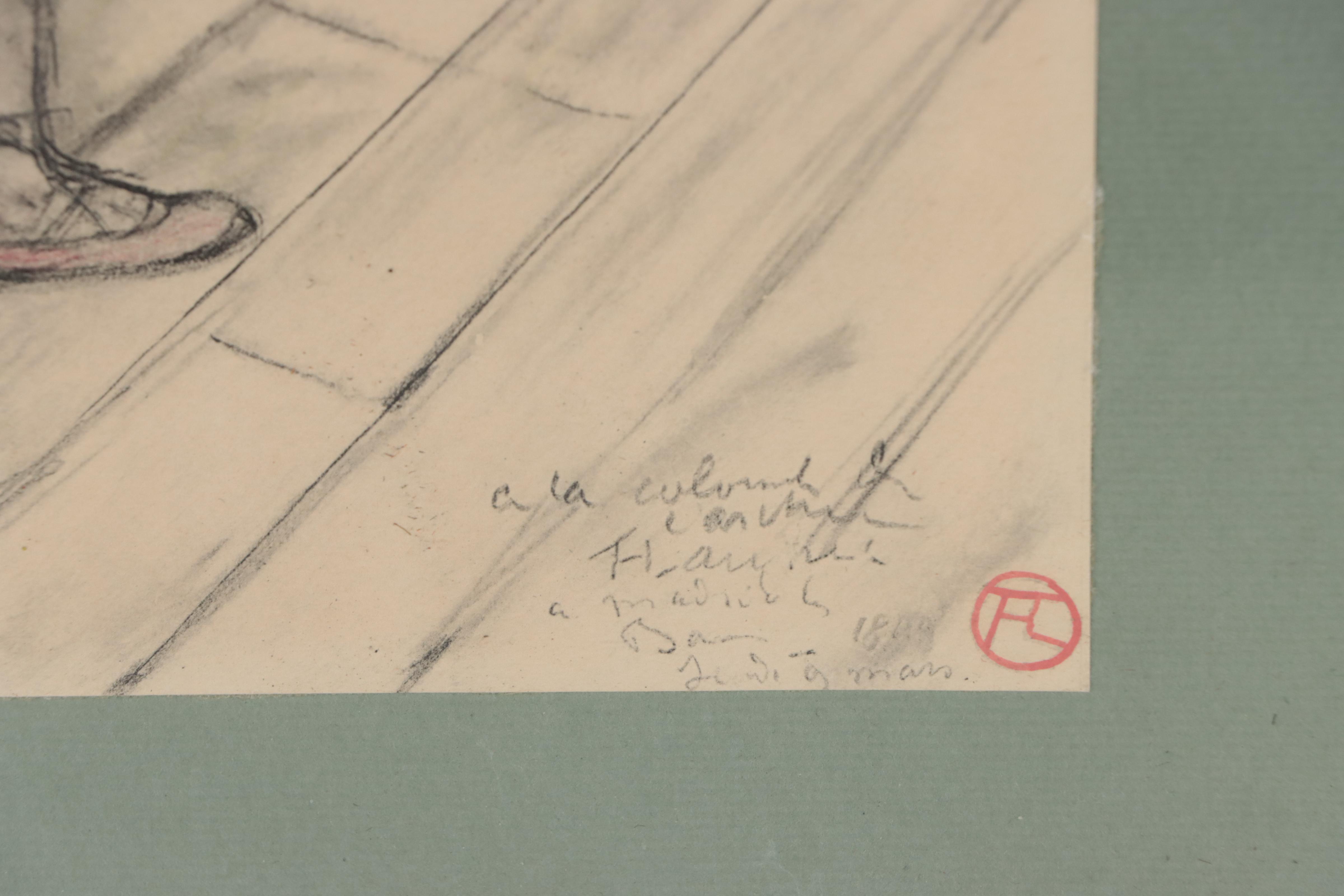 Collotype After Henri de Toulouse-Lautrec "Au Cirque"