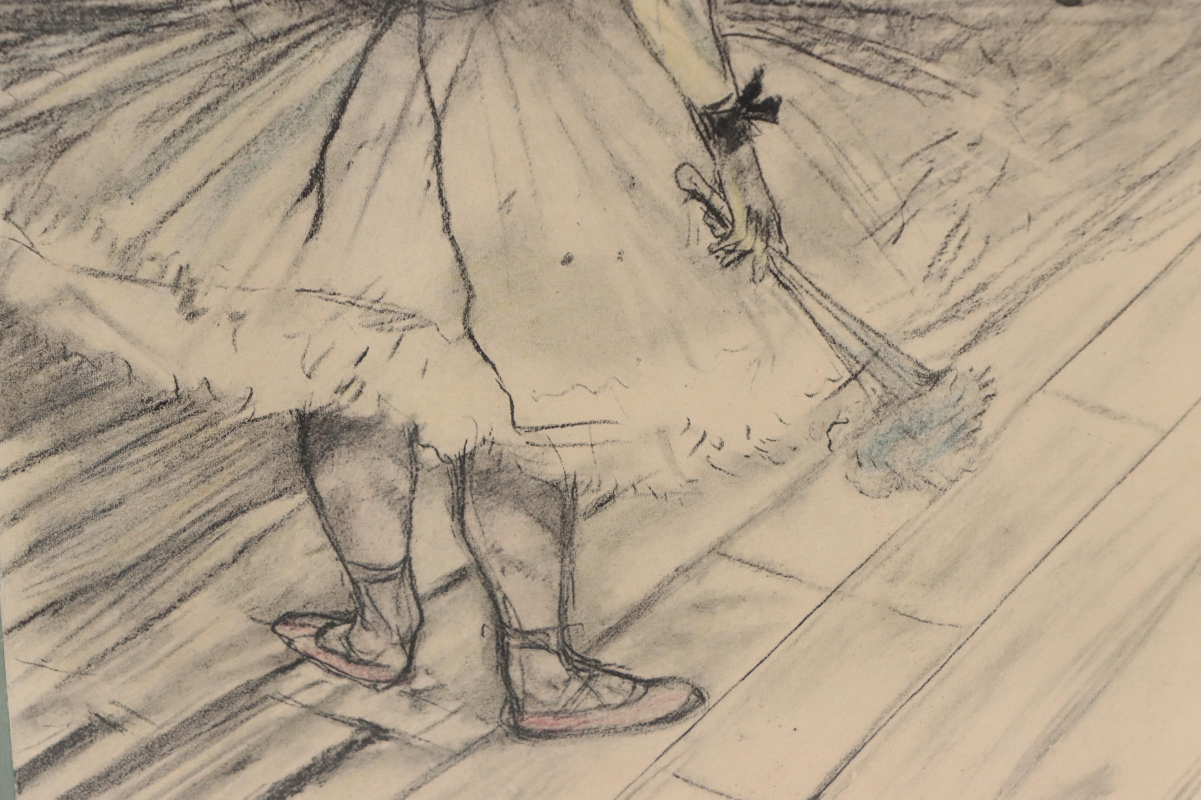 Collotype After Henri de Toulouse-Lautrec "Au Cirque"