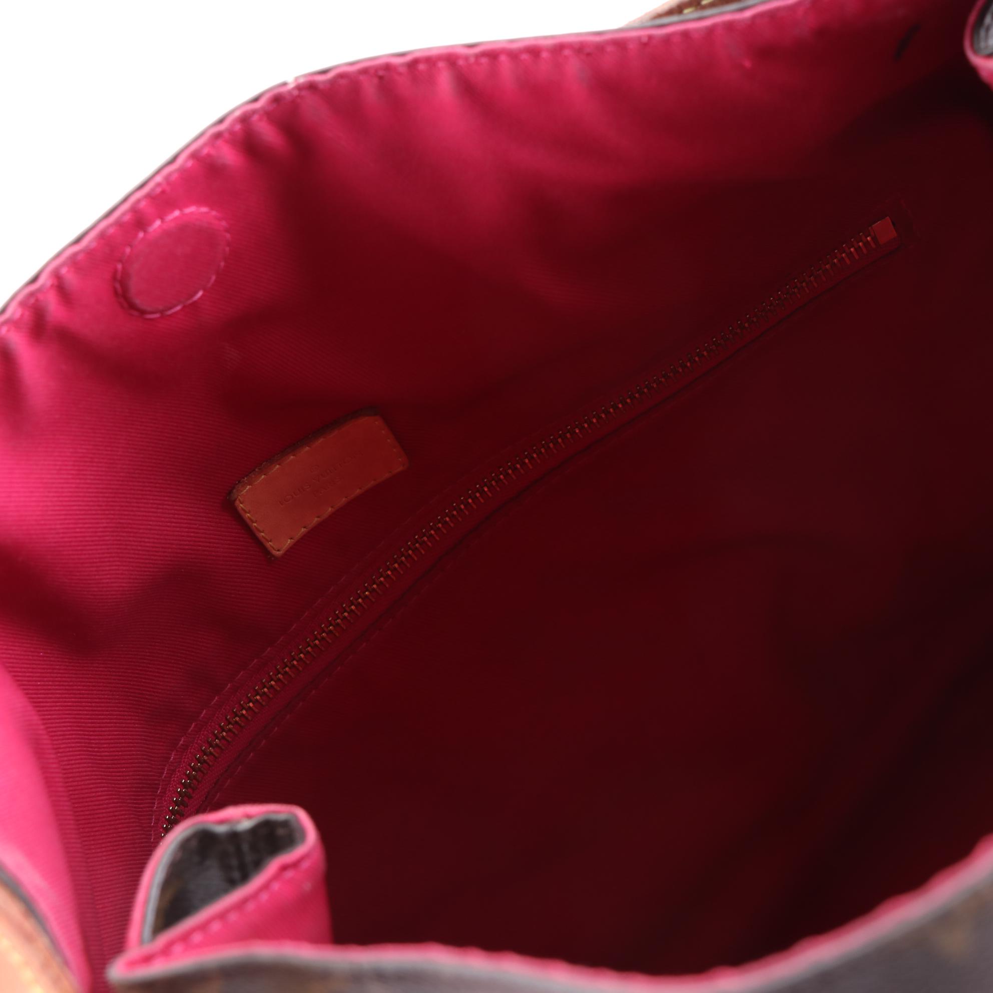 Louis Vuitton Graceful MM Hobo Bag in Monogram Canvas and Leather