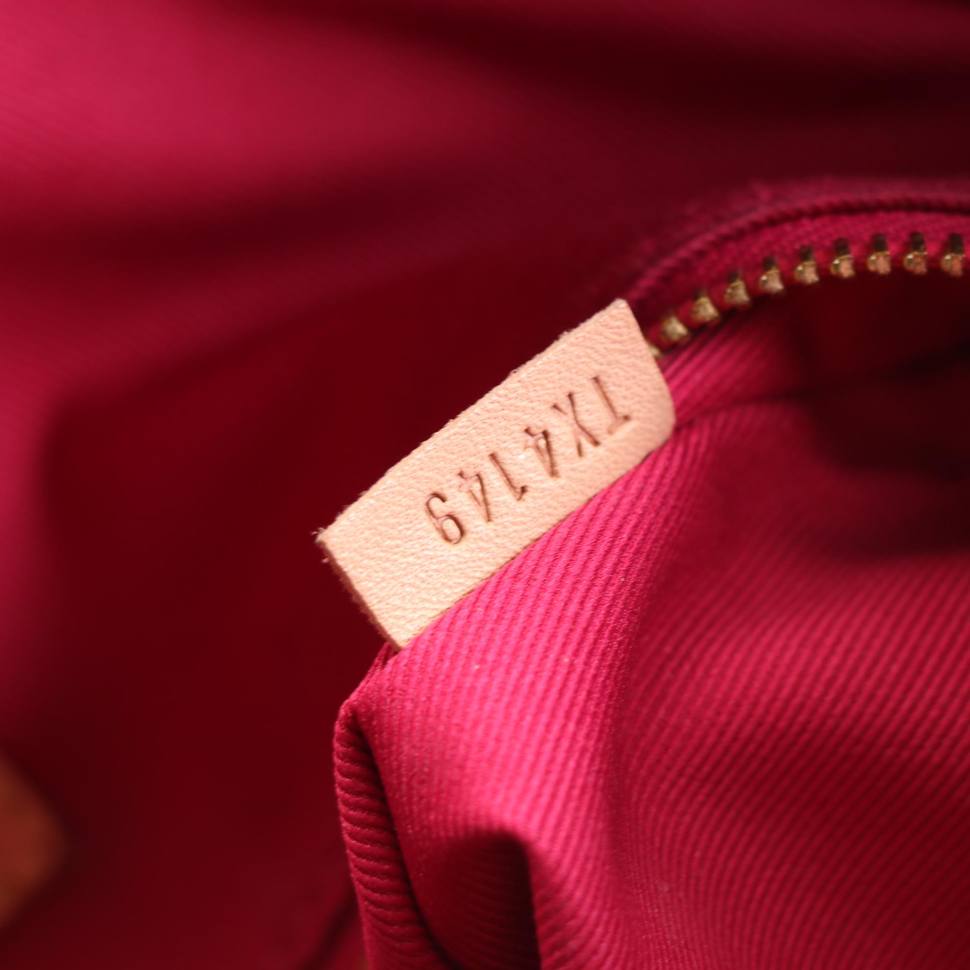 Louis Vuitton Graceful MM Hobo Bag in Monogram Canvas and Leather