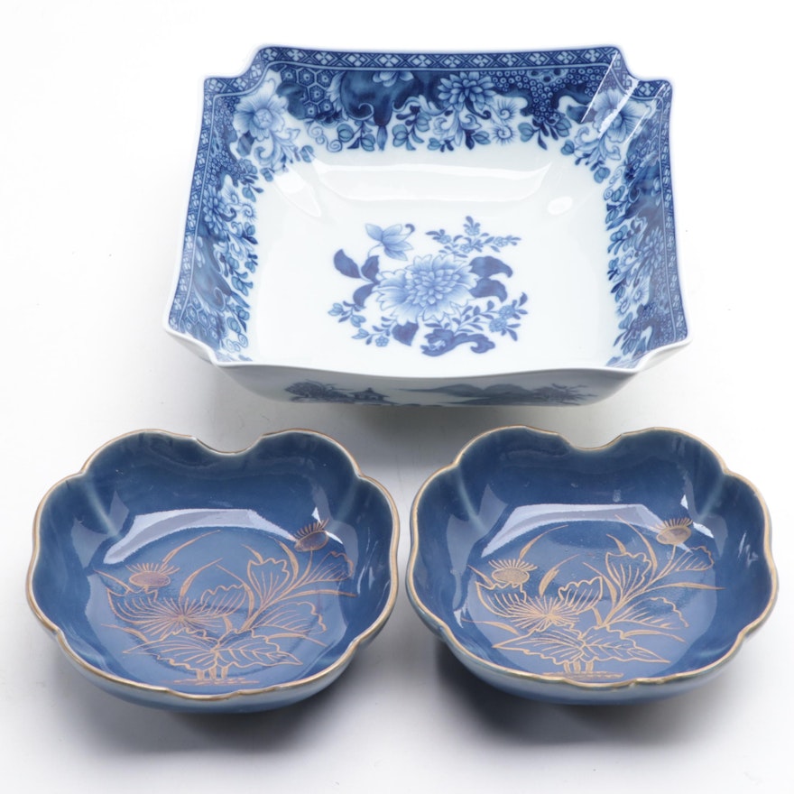 Mottahedeh Chinese Export Style Porcelain and Other Bowls