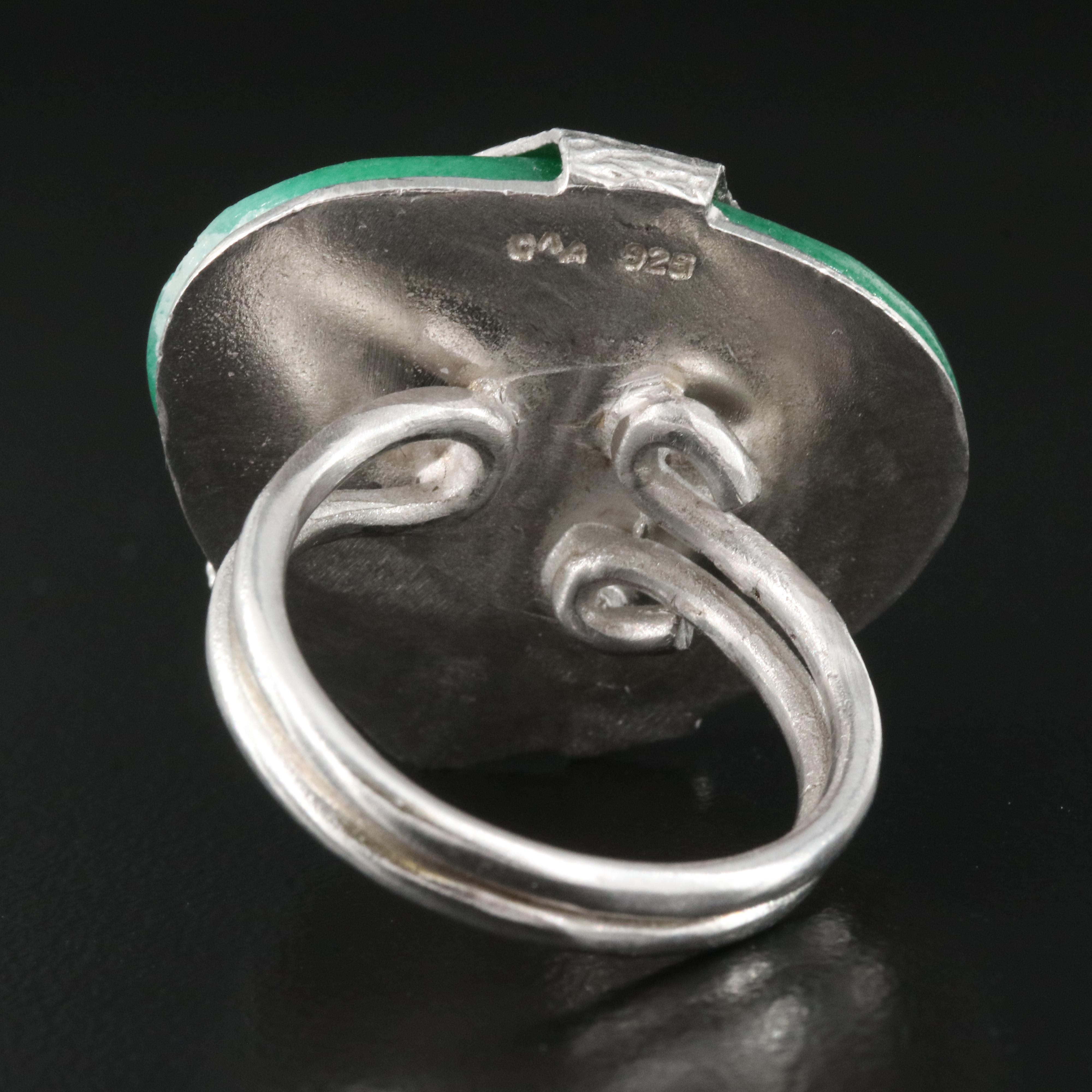 Sterling Quartz Ring