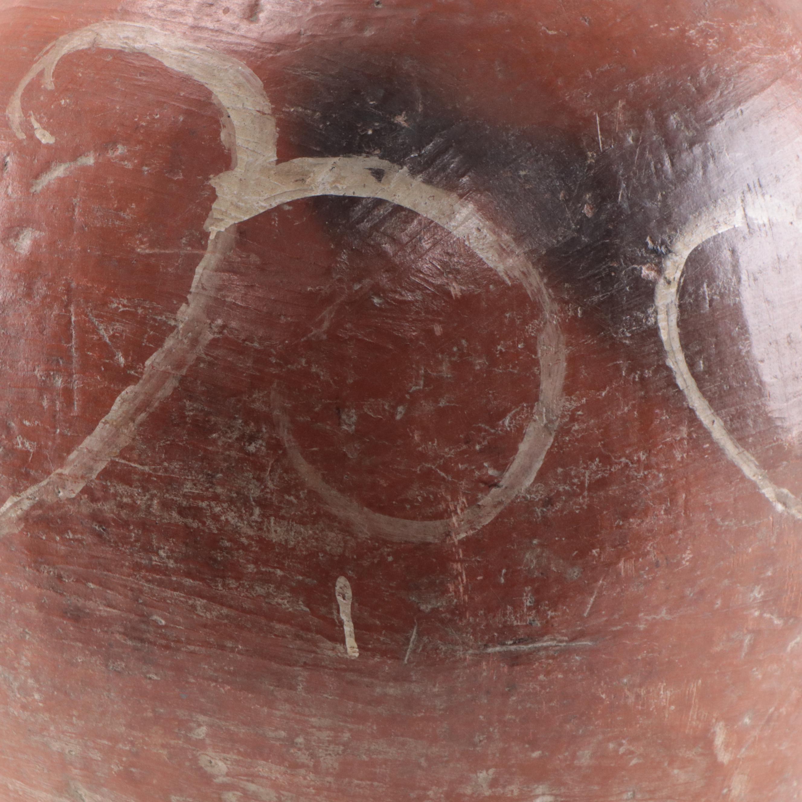 Brazilian Earthenware "Pote" Storage Jar, Mid-20th Century