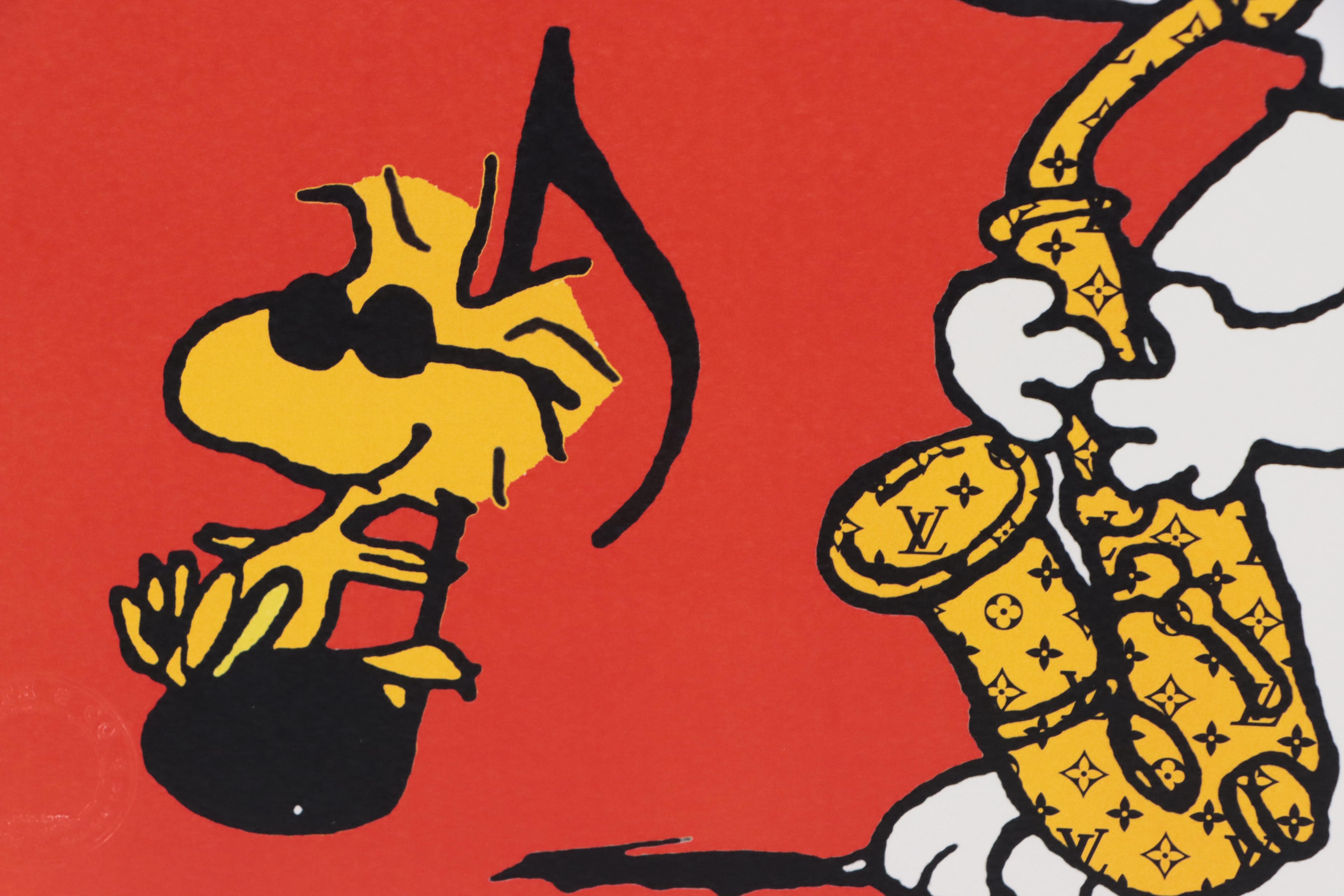 Death NYC Pop Art Graphic Print of Peanuts, 2020