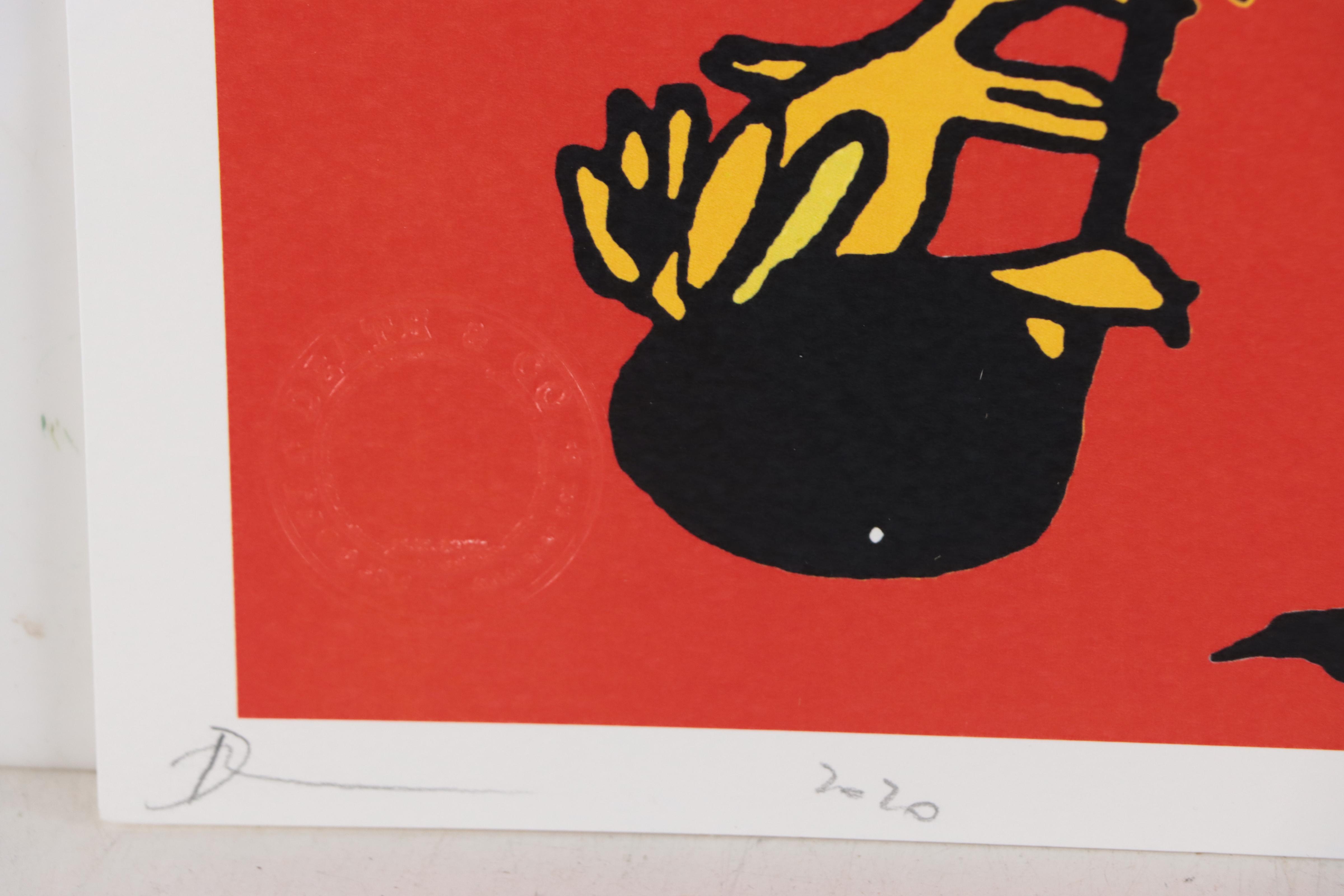 Death NYC Pop Art Graphic Print of Peanuts, 2020