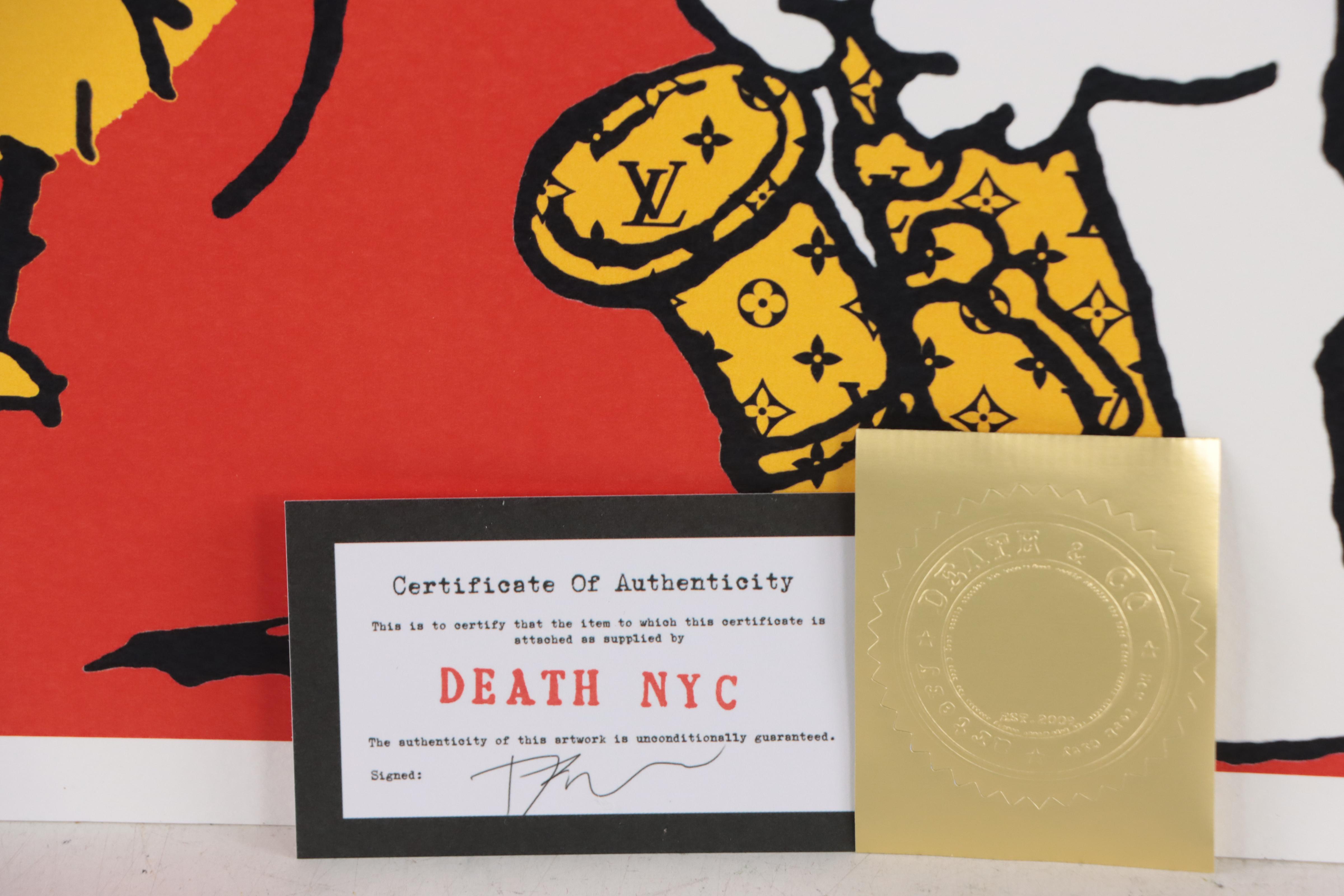 Death NYC Pop Art Graphic Print of Peanuts, 2020