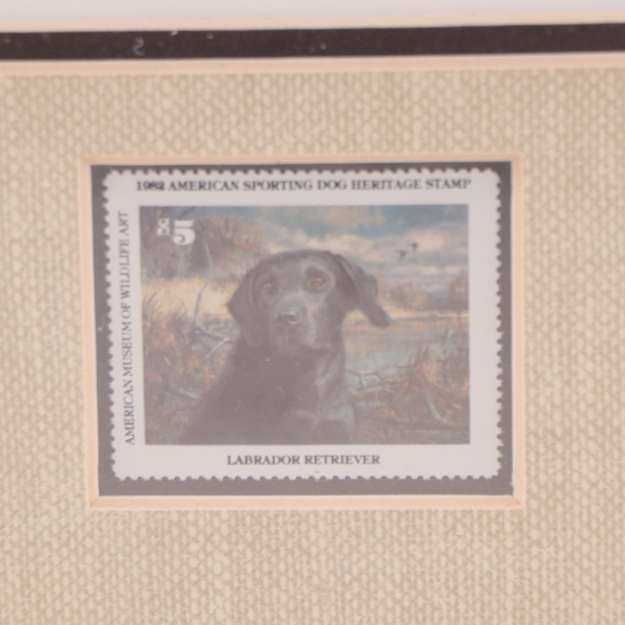 Robert K. Abbett Offset Lithograph "Labrador Retriever"