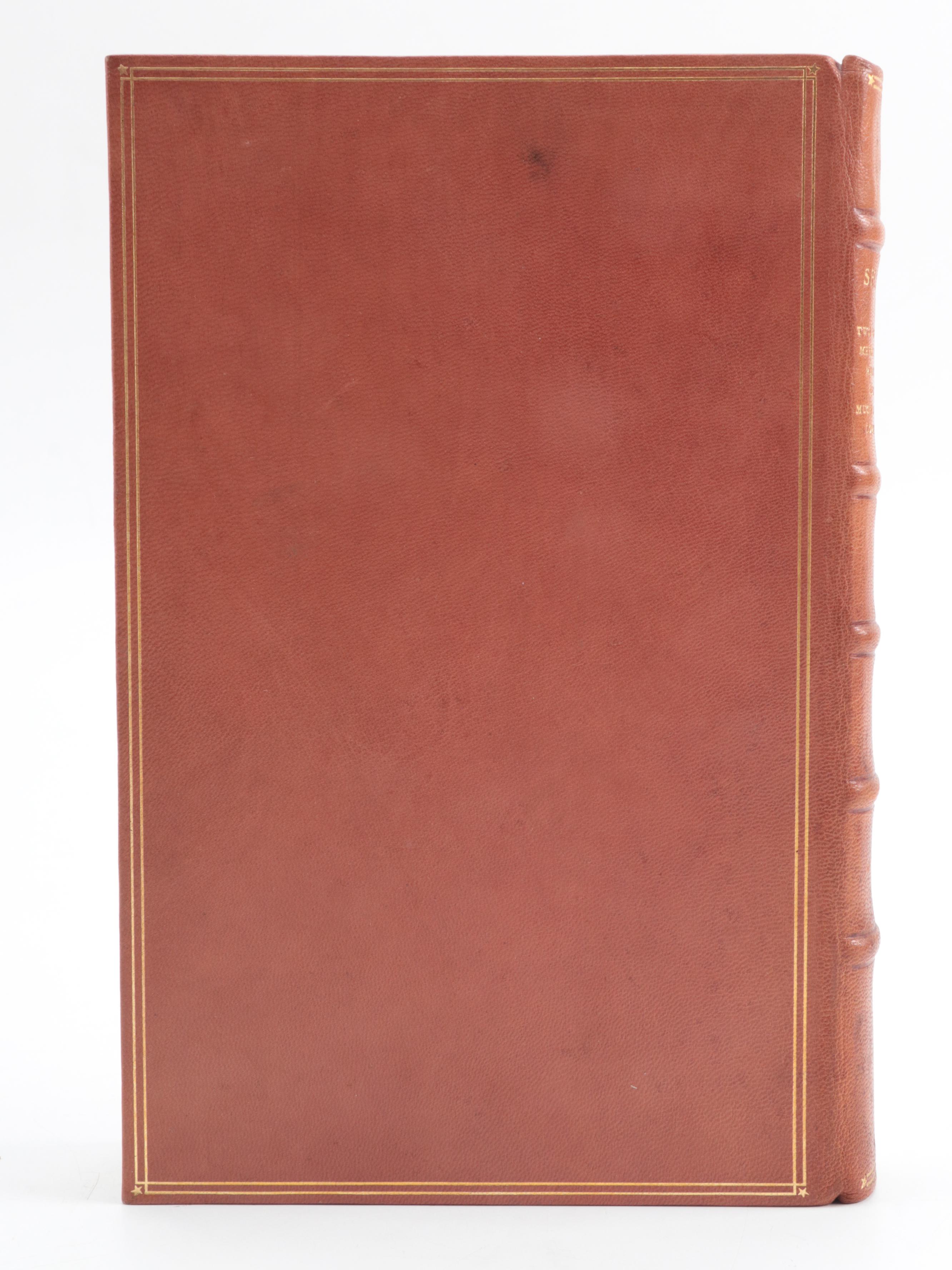 Limited Edition "The Works of Shakespeare" Complete Seven-Volume Set, 1929