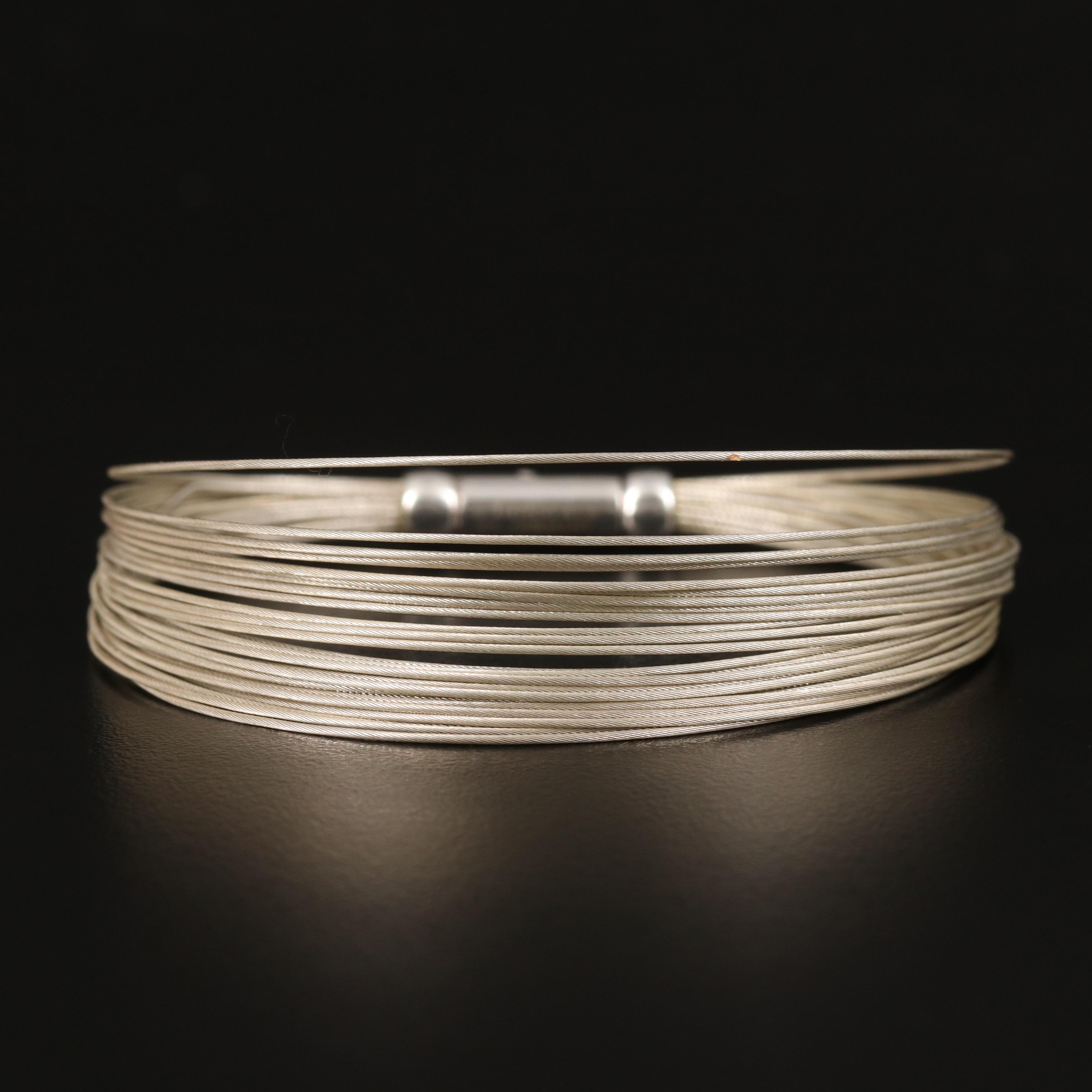 Tiffany & Co.  Multi Strand Wire Bangle in Sterling