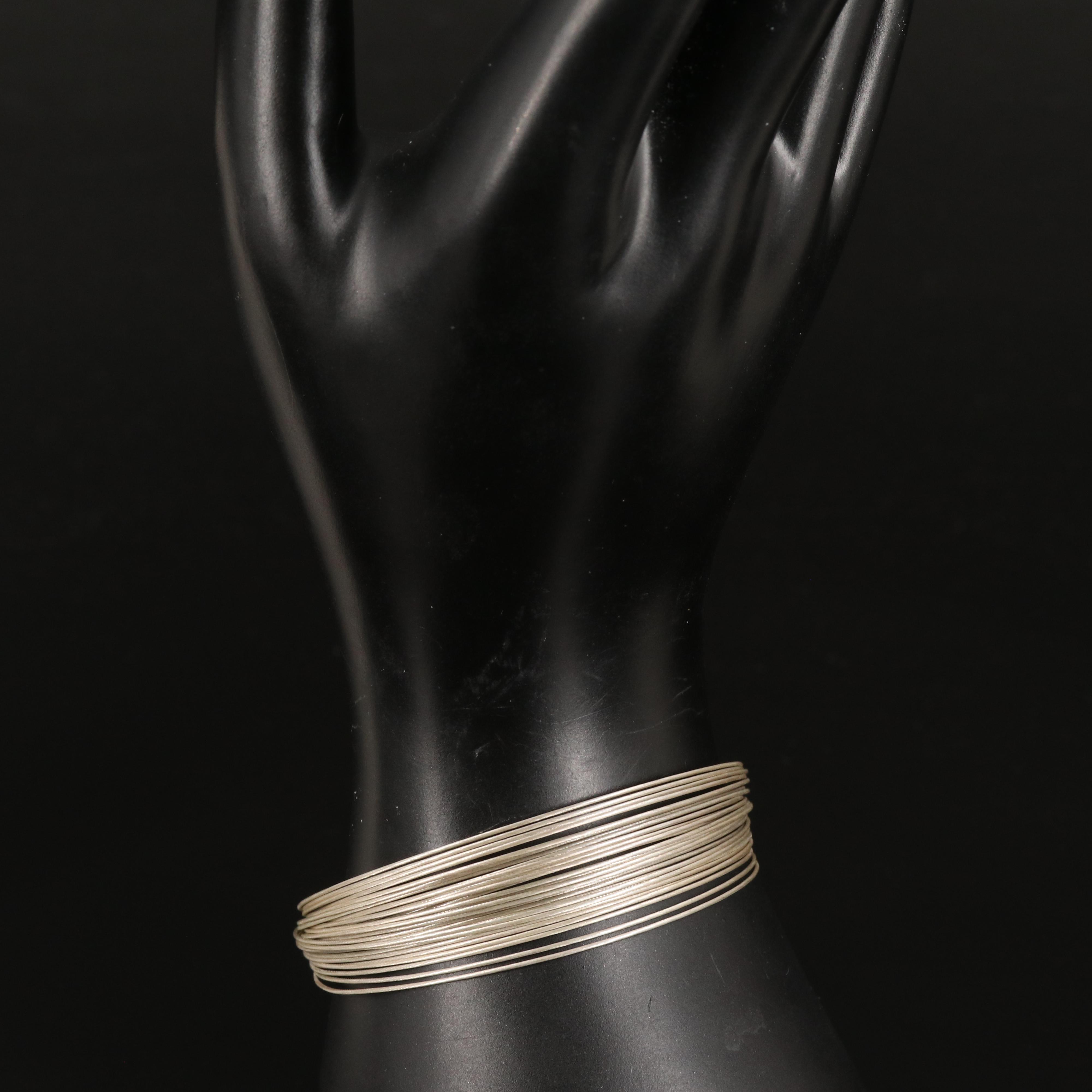 Tiffany & Co.  Multi Strand Wire Bangle in Sterling