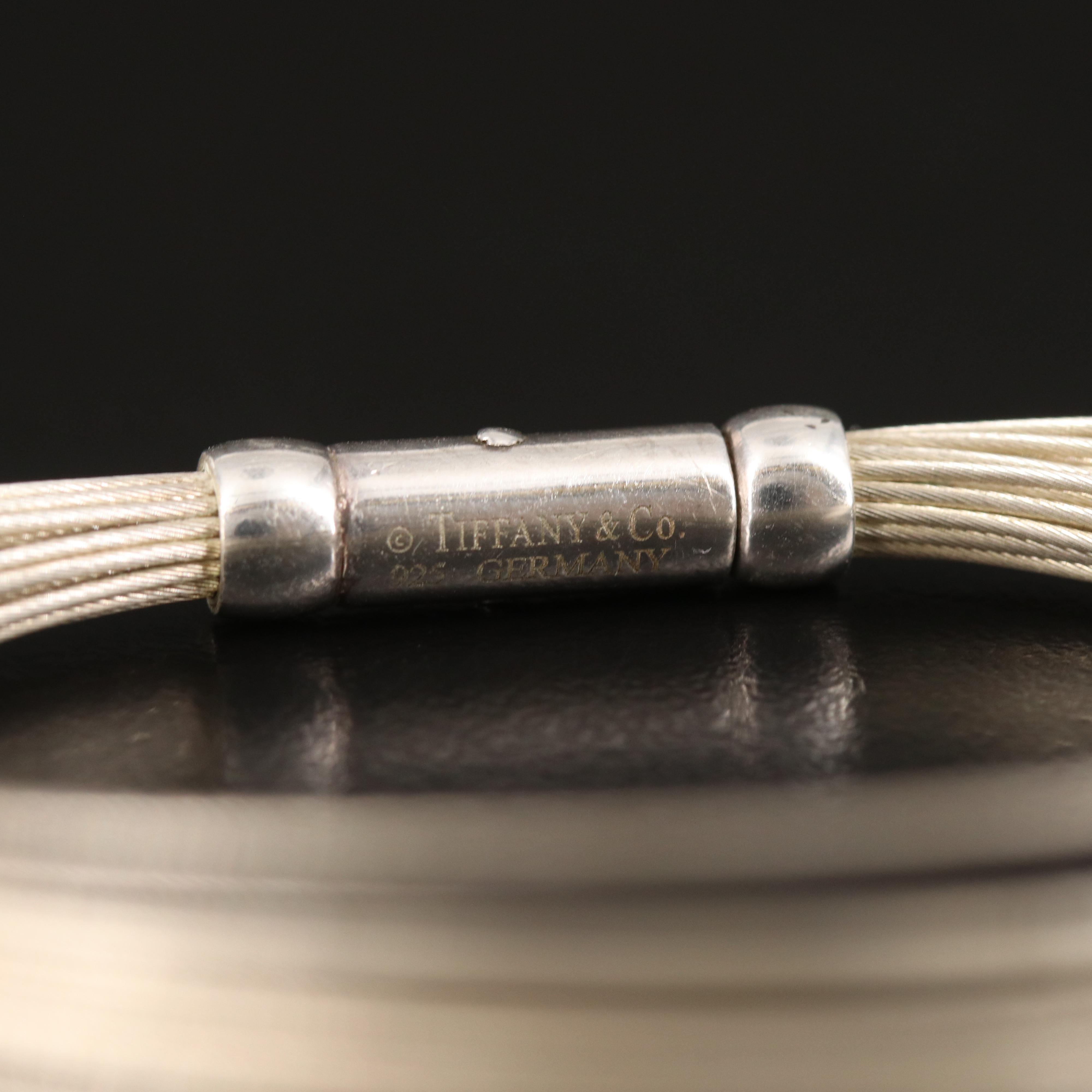 Tiffany & Co.  Multi Strand Wire Bangle in Sterling