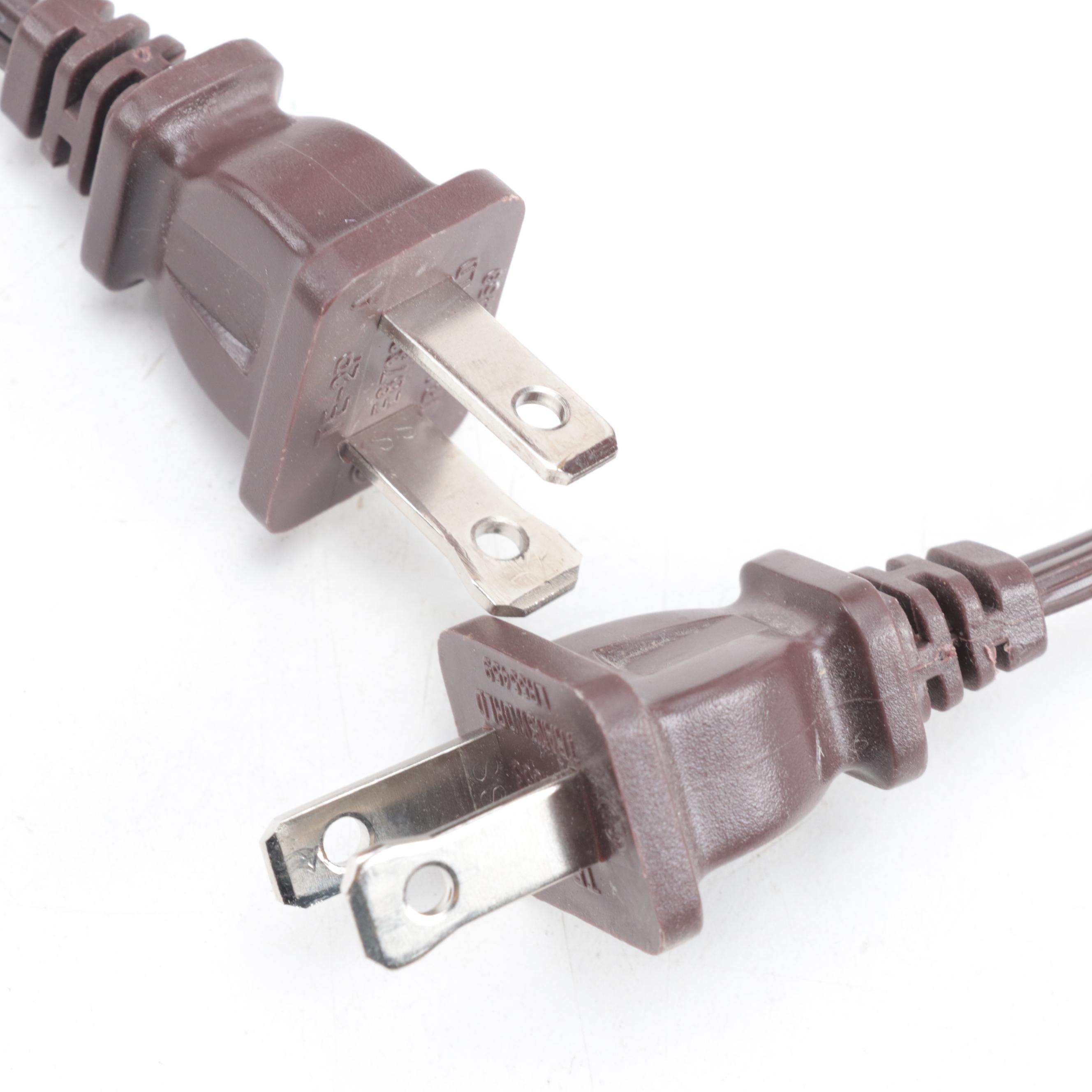 Glass and Resin Illuminated Candle Holders, Late 20th Century