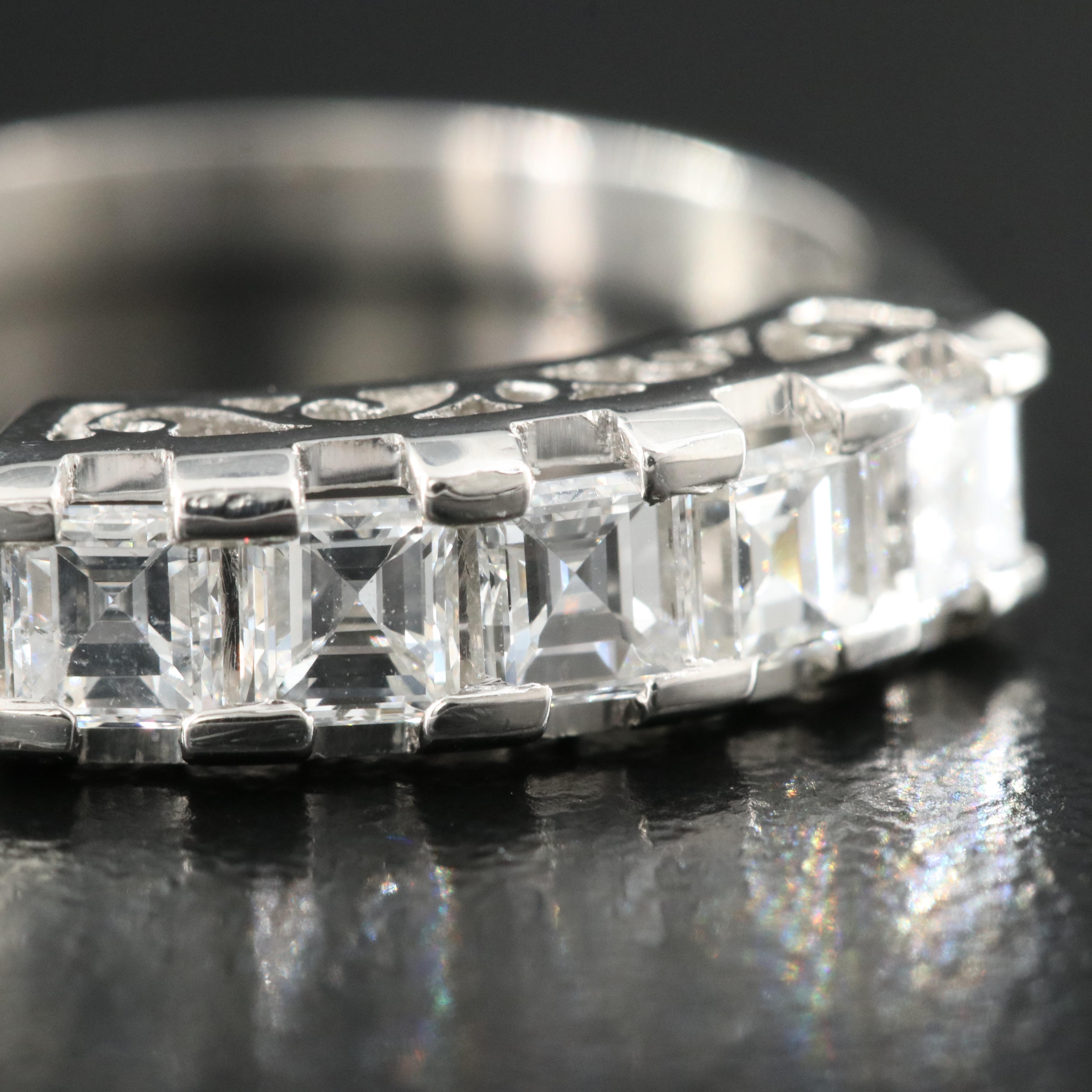 Platinum 0.97 CTW Diamond Ring