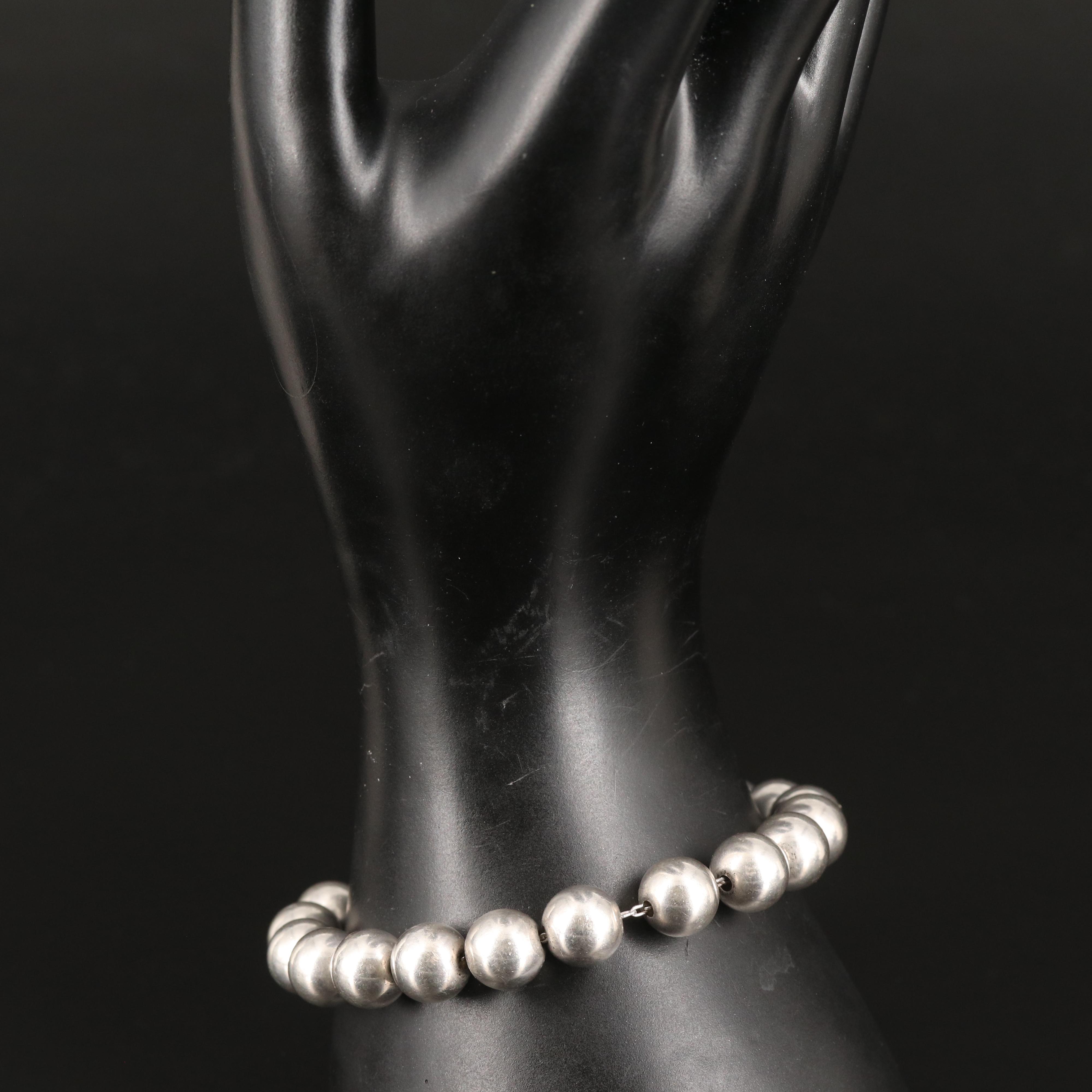 Tiffany & Co. "HardWear" Bead Bracelet in Sterling