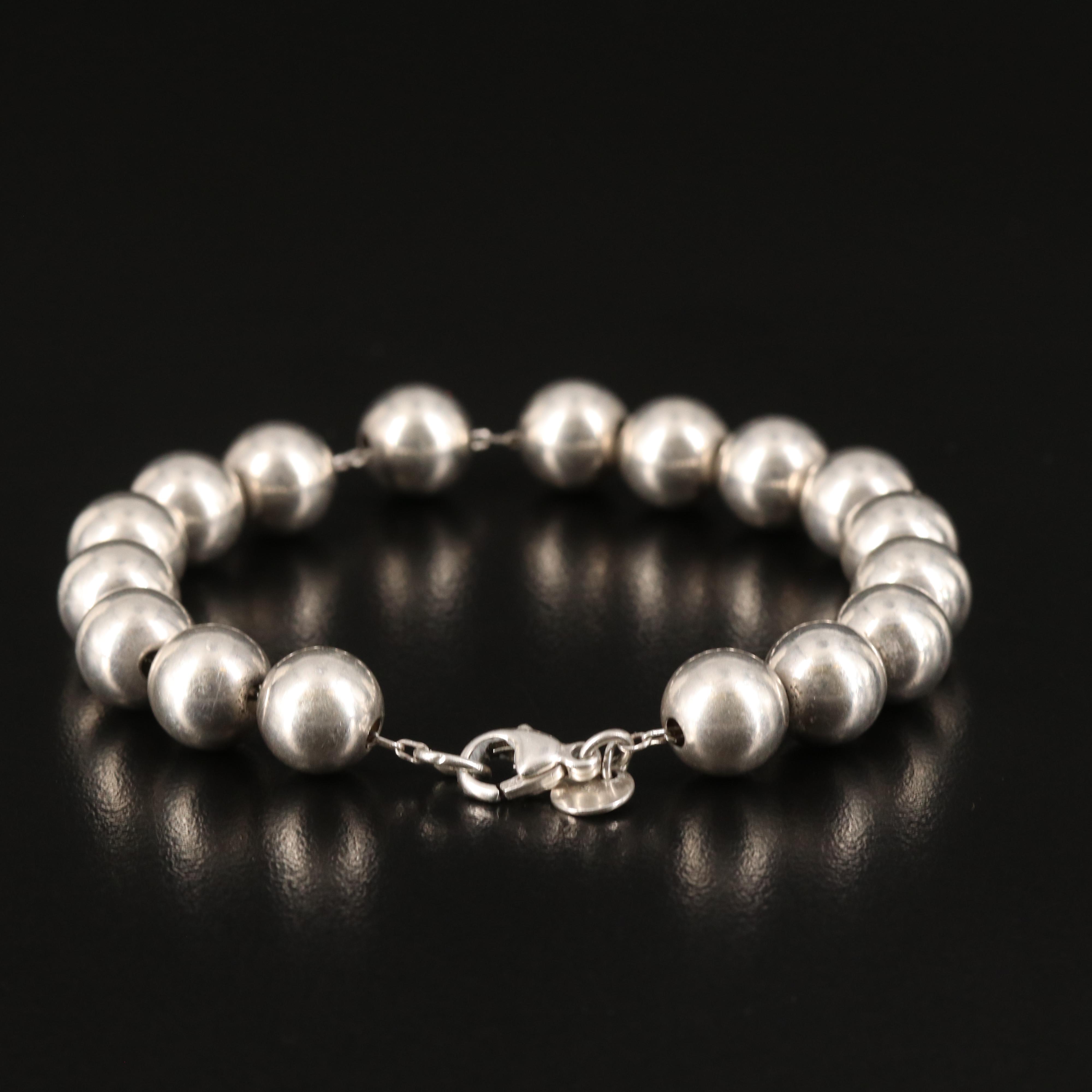 Tiffany & Co. "HardWear" Bead Bracelet in Sterling