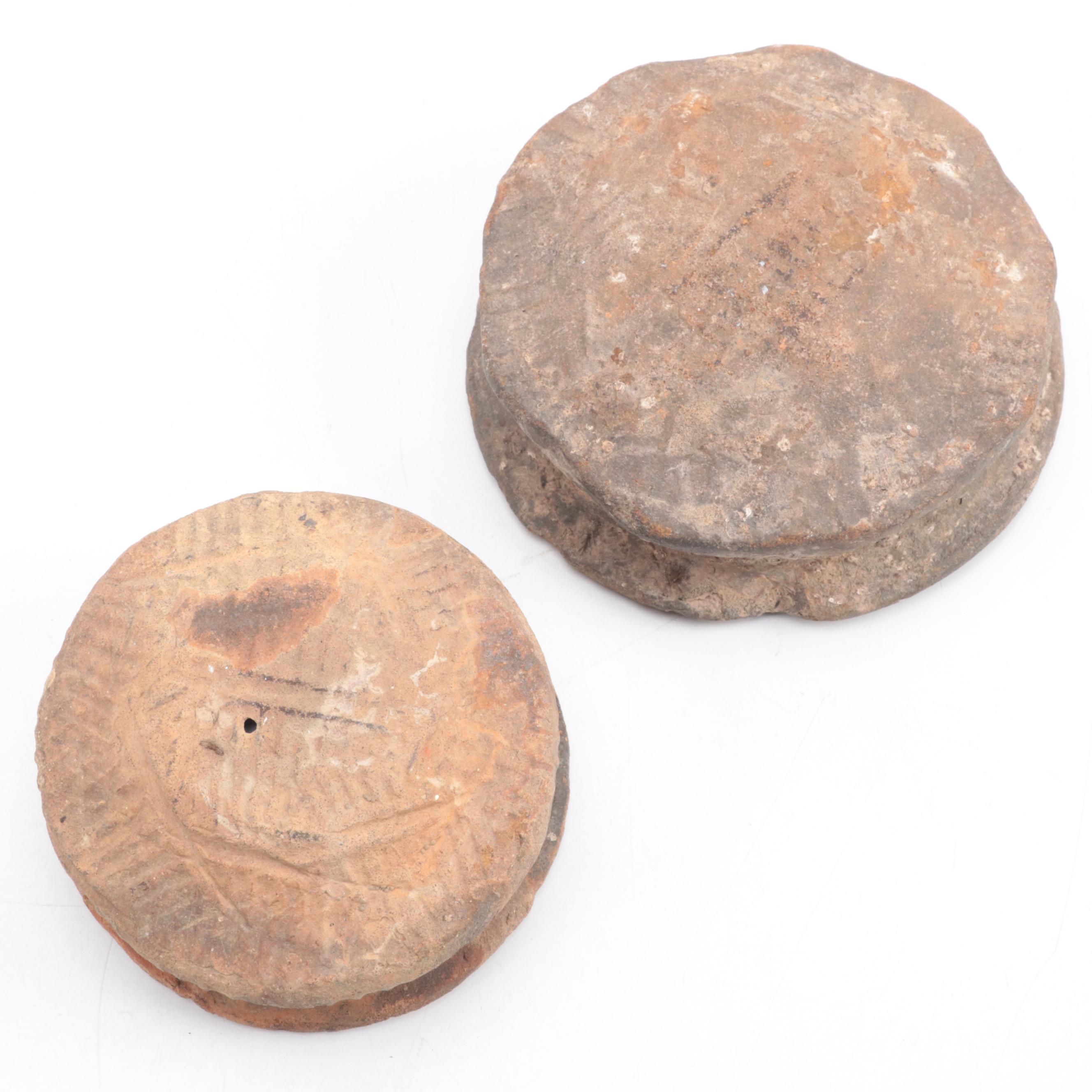 Vietnamese Incised Earthenware Bowls