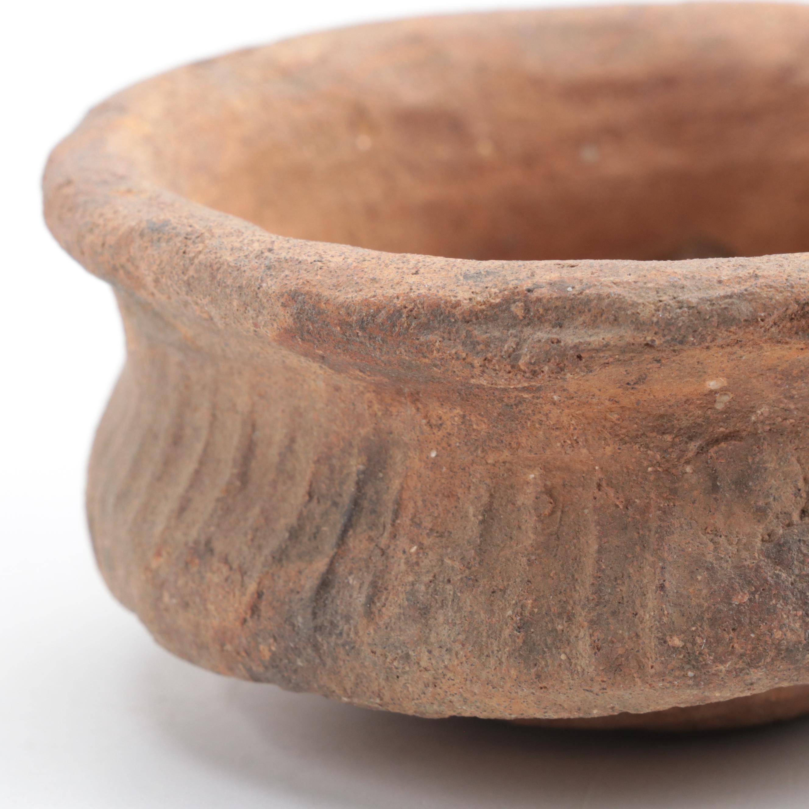 Vietnamese Incised Earthenware Bowls