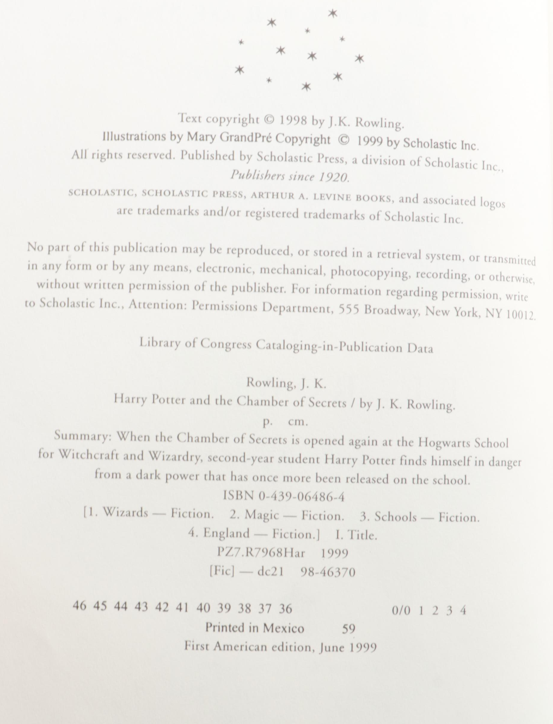 First American Edition "Harry Potter" Complete Series with "Great Snape Debate"