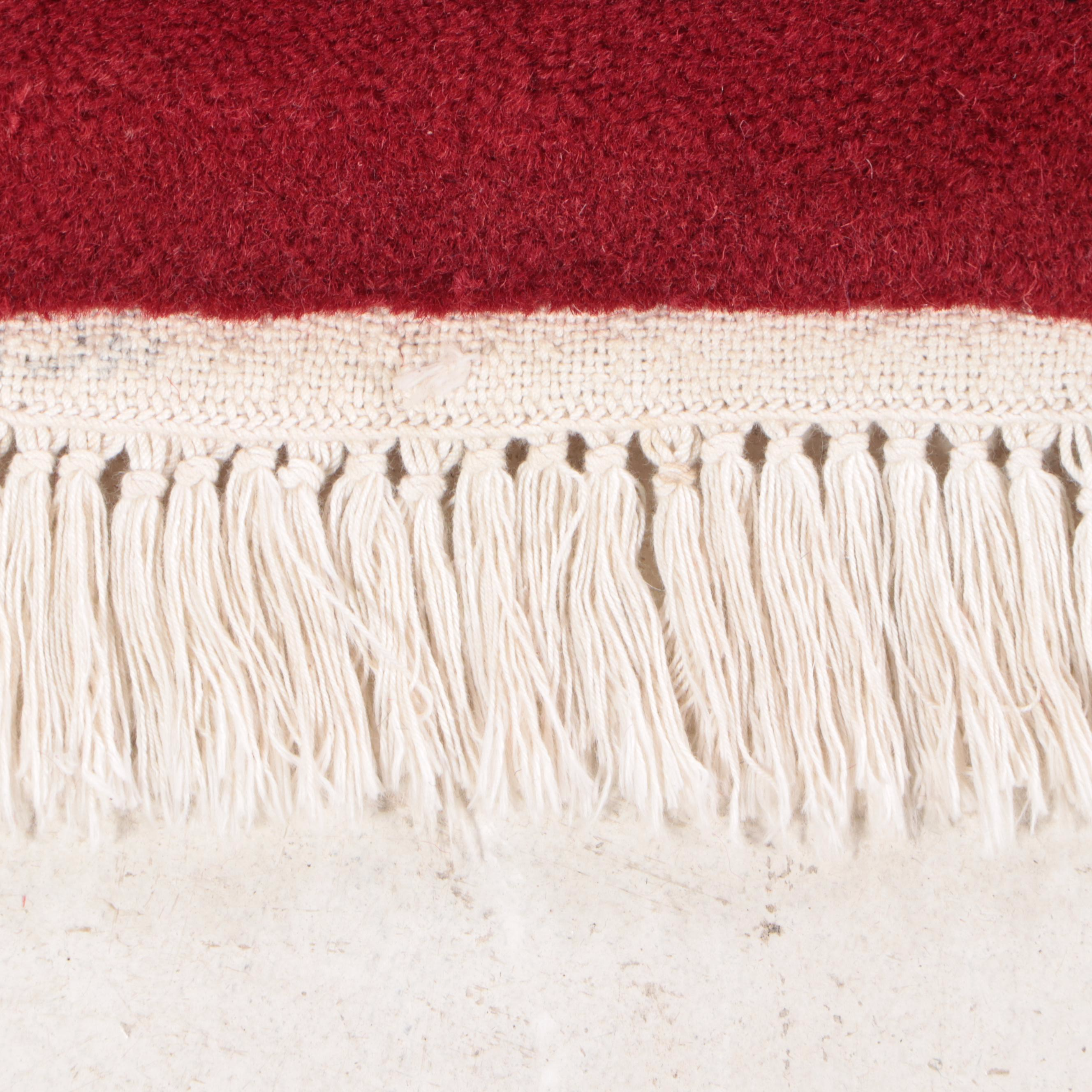 7'11 x 10'4 Hand-Knotted Persian Kerman Area Rug