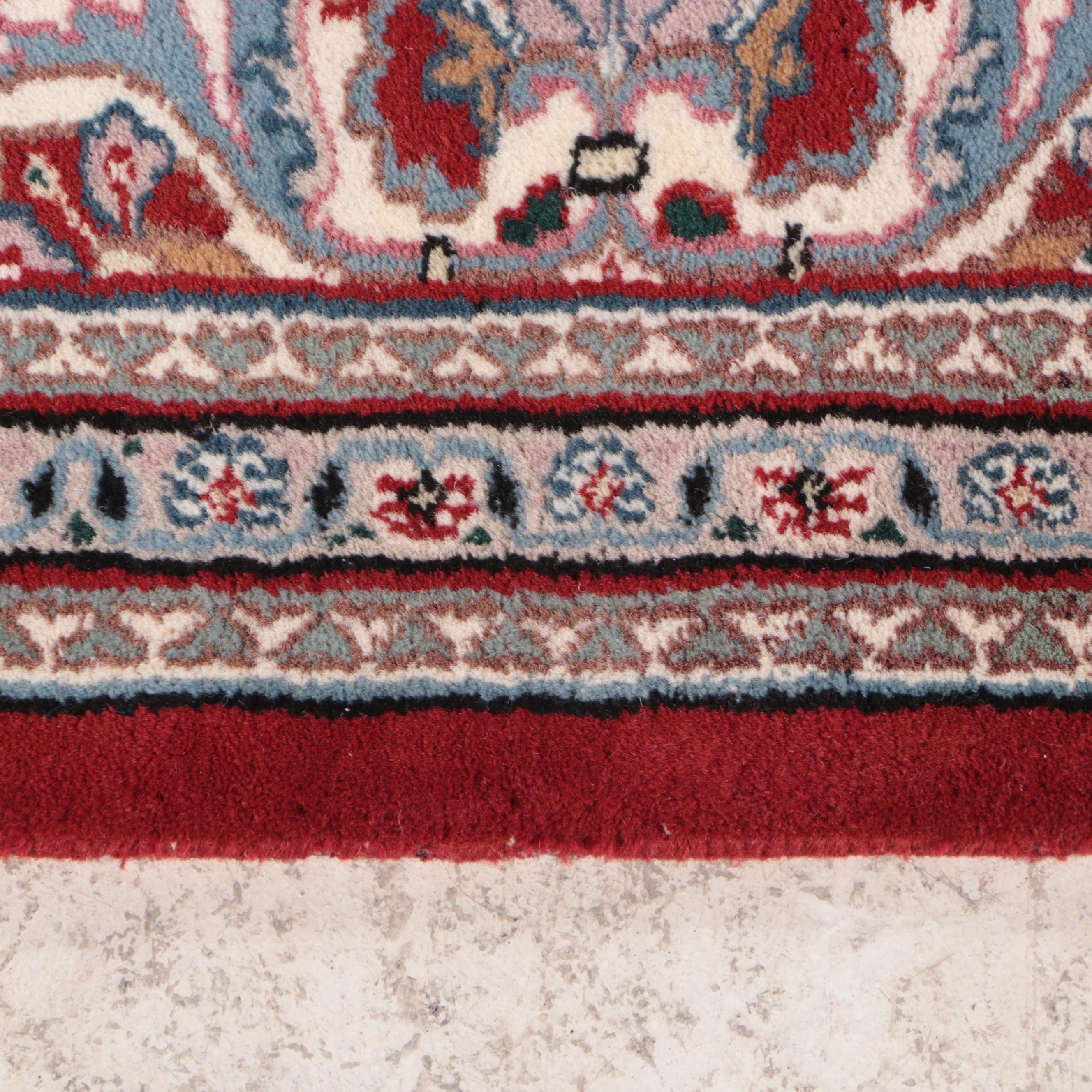 7'11 x 10'4 Hand-Knotted Persian Kerman Area Rug