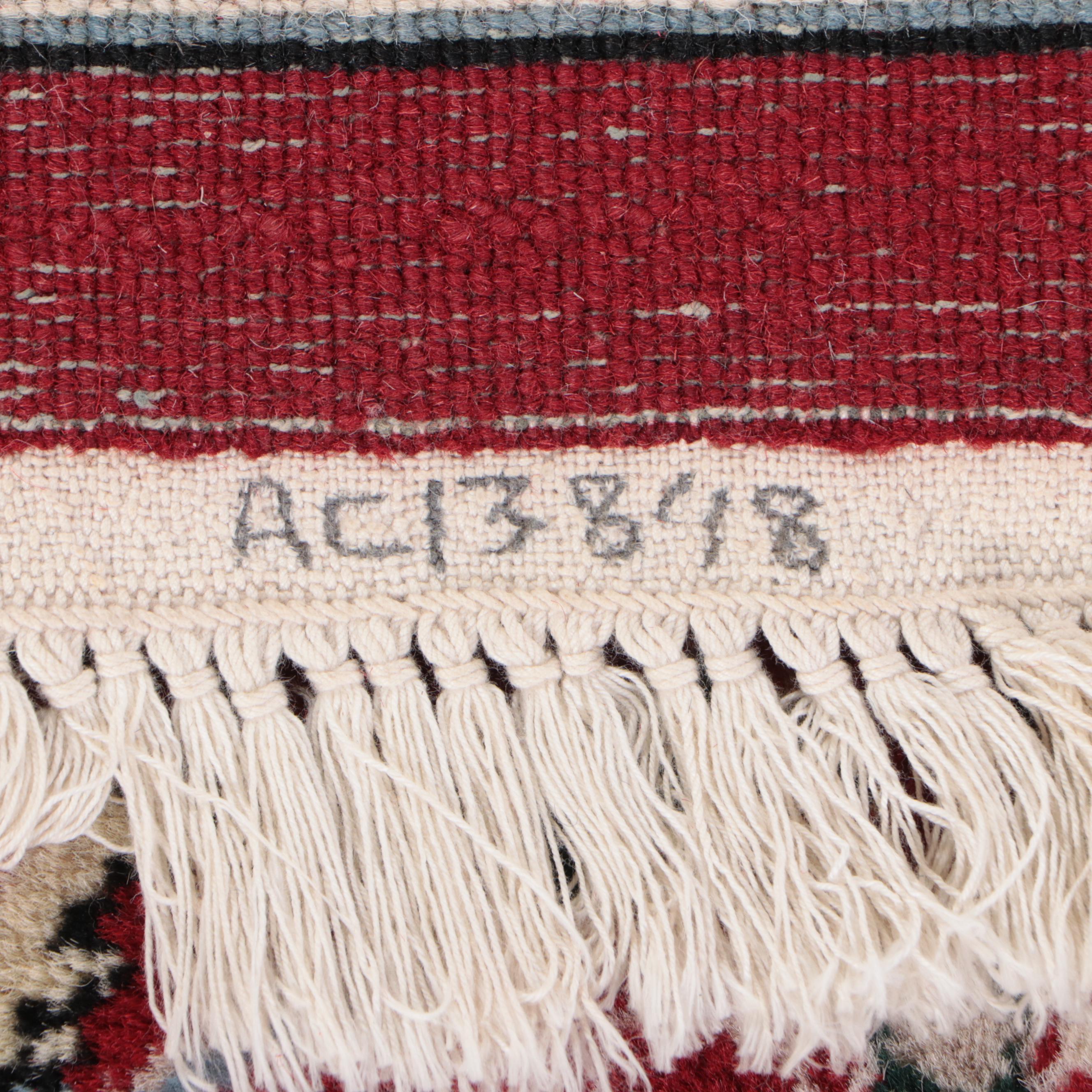 7'11 x 10'4 Hand-Knotted Persian Kerman Area Rug