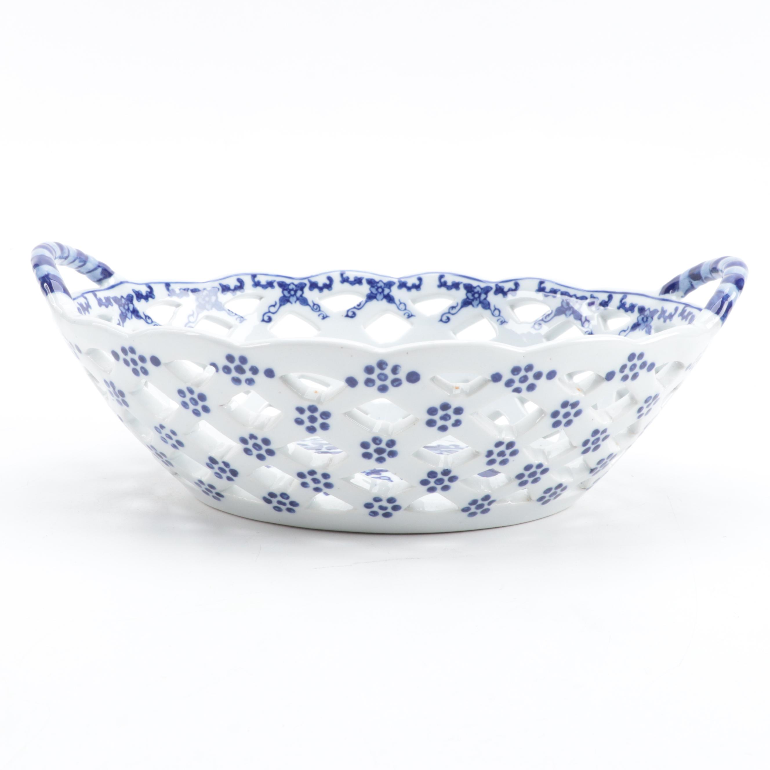 Chinese and Other Blue and White Porcelain Bowls and Décor