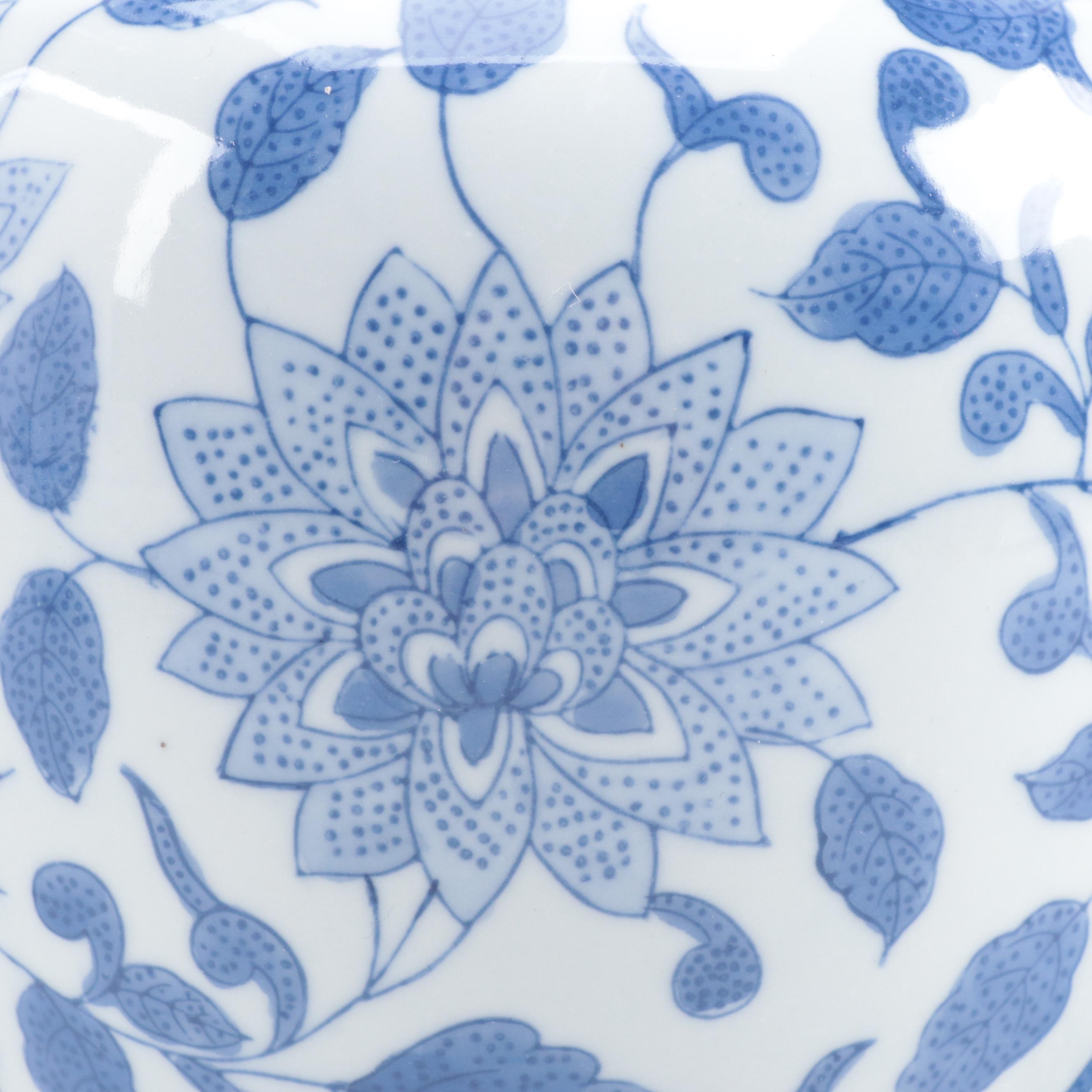 Chinese and Other Blue and White Porcelain Bowls and Décor