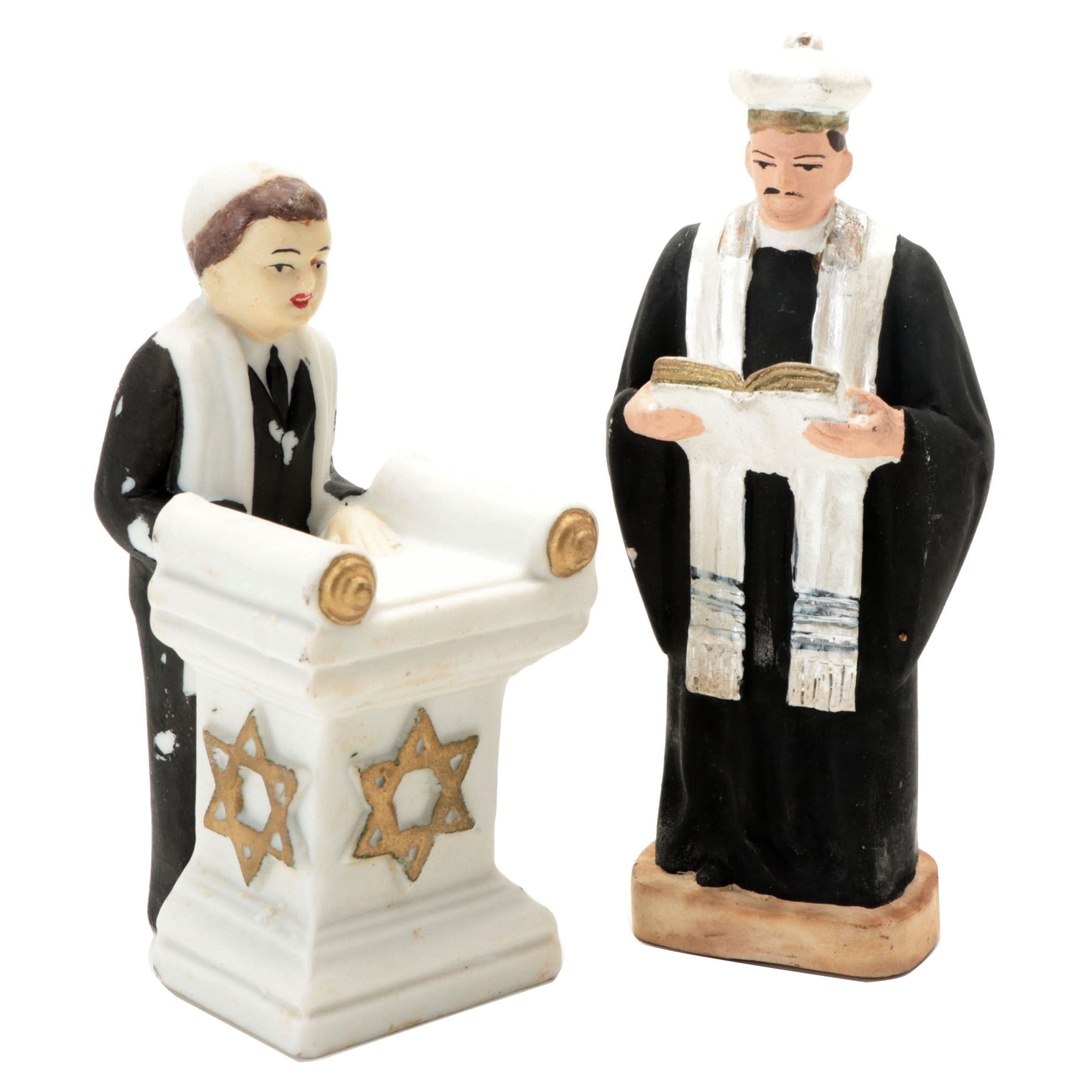 "Siddur Avodat Israel" with English Translation with Torah Scroll and Figurines