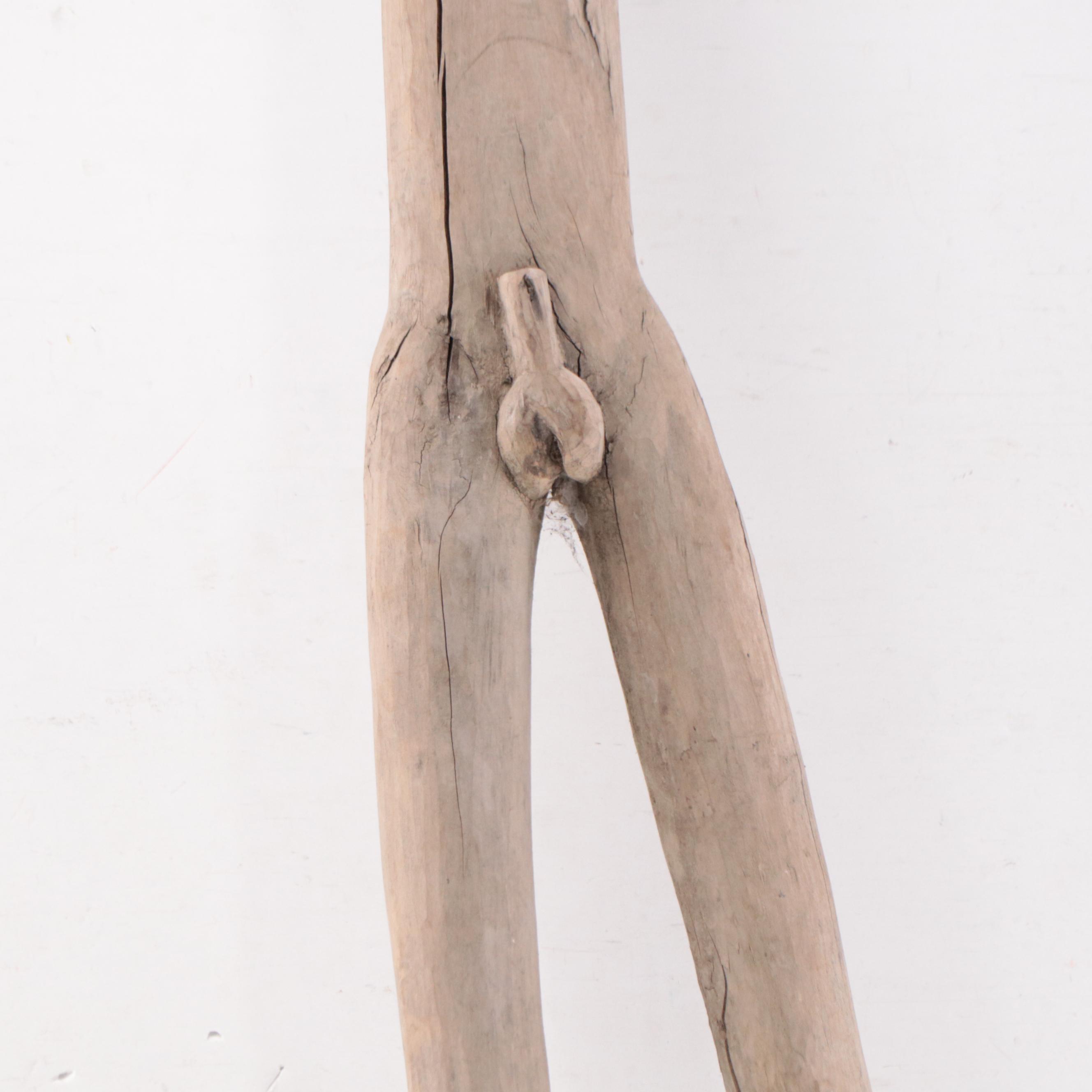 Bontoc Ifugao Pine "Dancing" Bulul Votive Holder