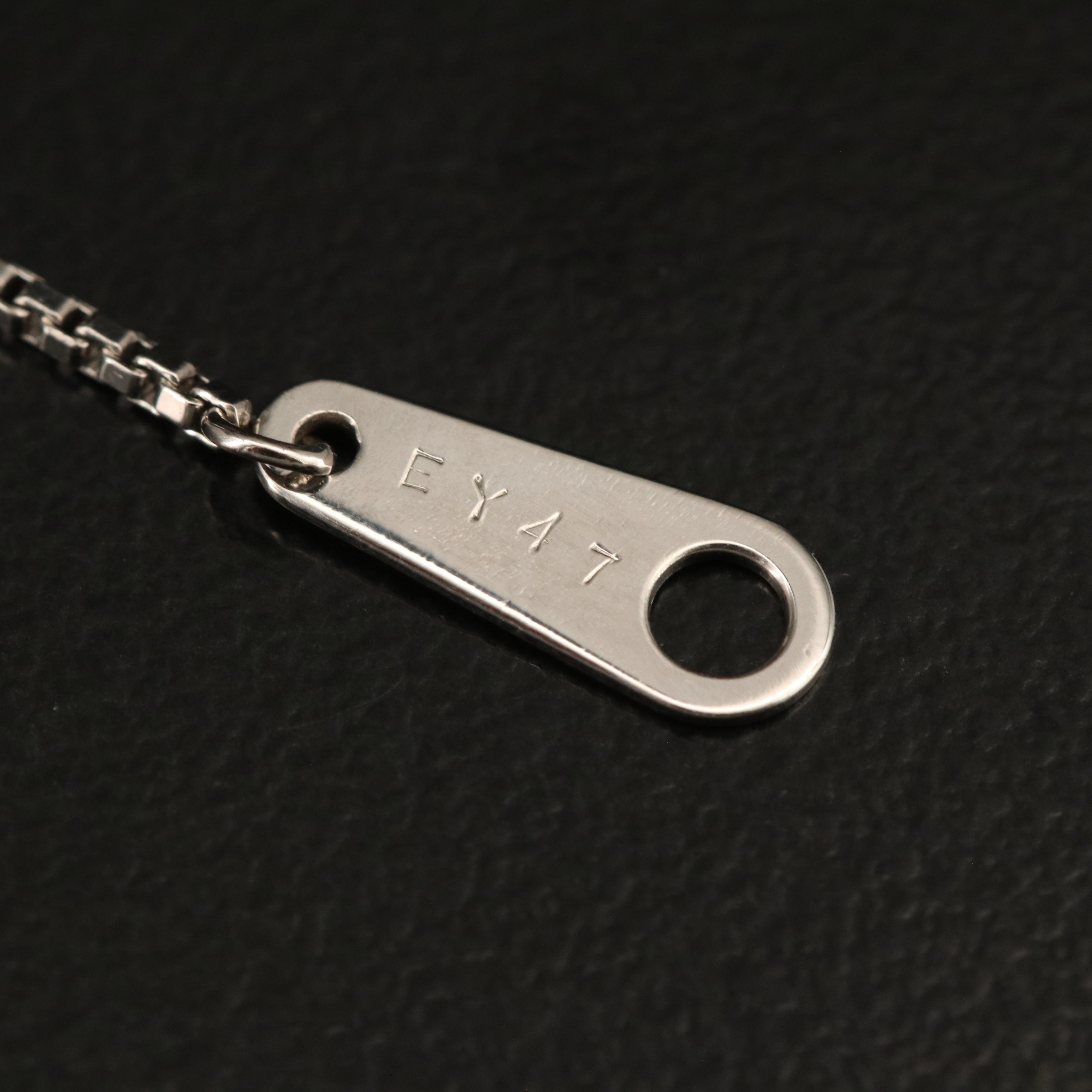 Platinum Ruby and Diamond Pendant Necklace