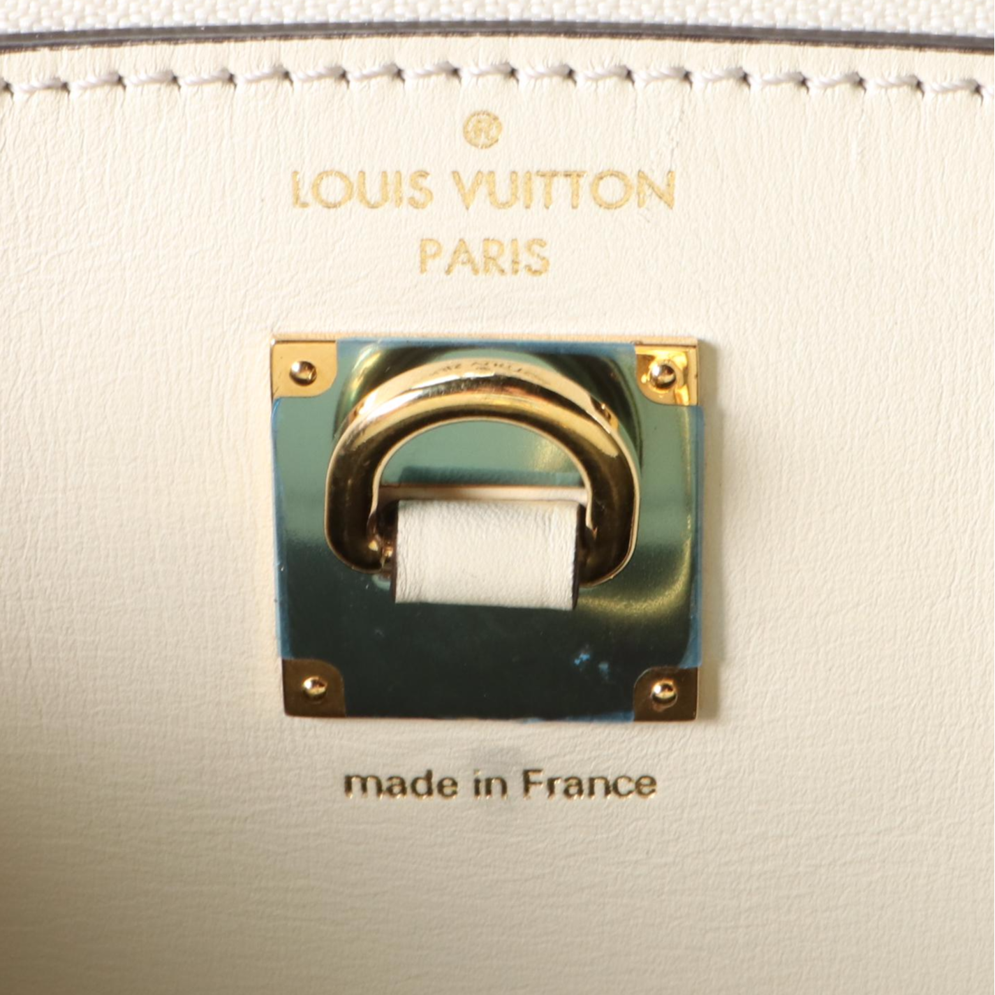 Louis Vuitton City Steamer PM Bag in Tri-Color Calfskin with Shoulder Strap