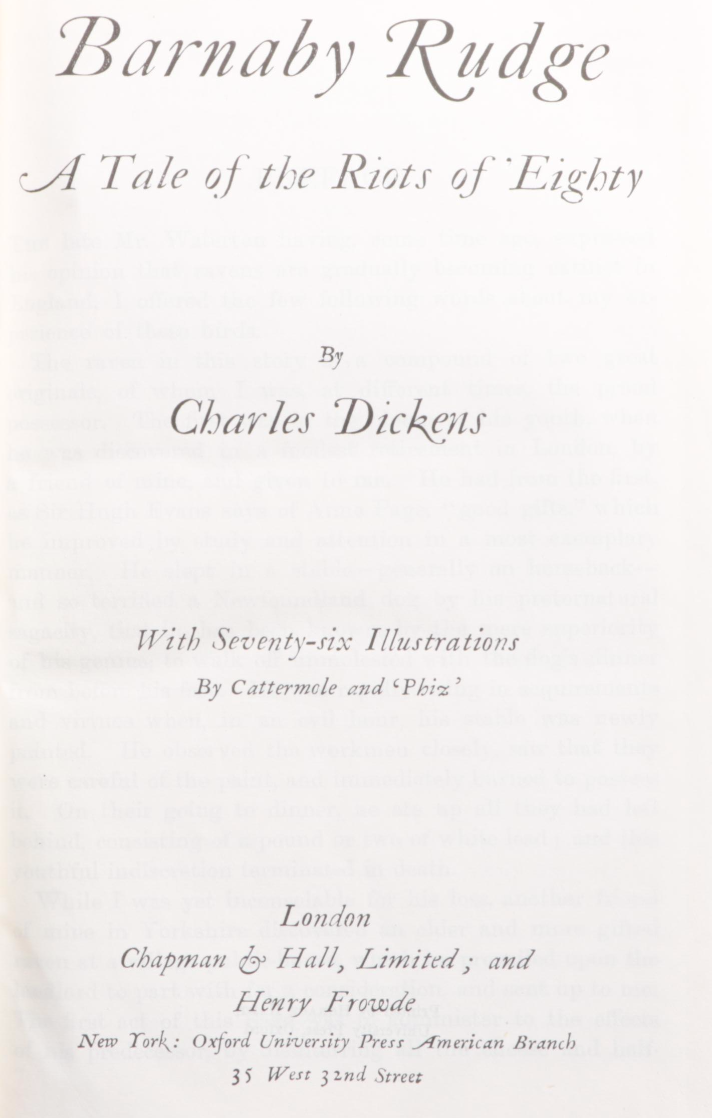 Illustrated "The Oxford India Paper Dickens" Partial Set, Early 20th Century