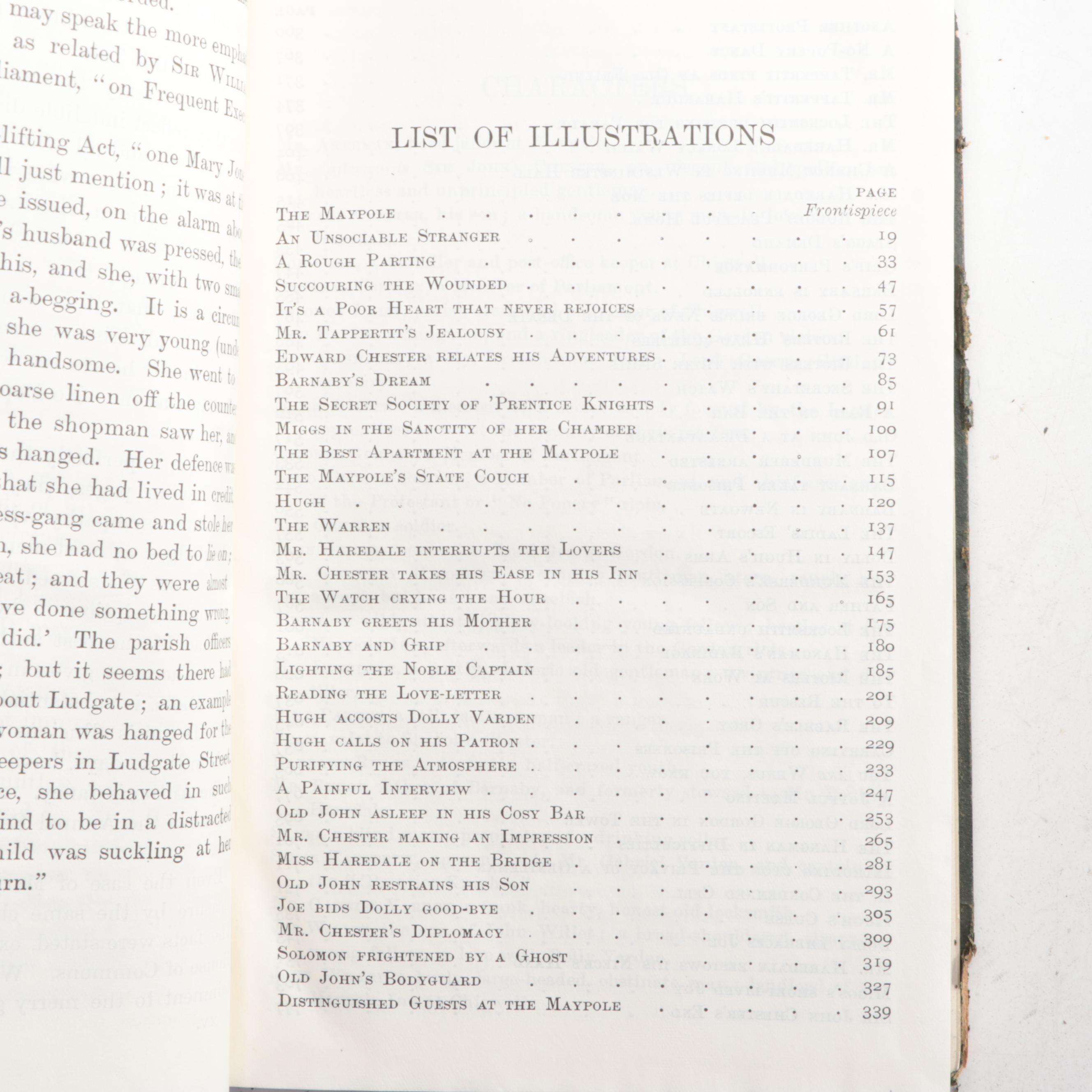 Illustrated "The Oxford India Paper Dickens" Partial Set, Early 20th Century