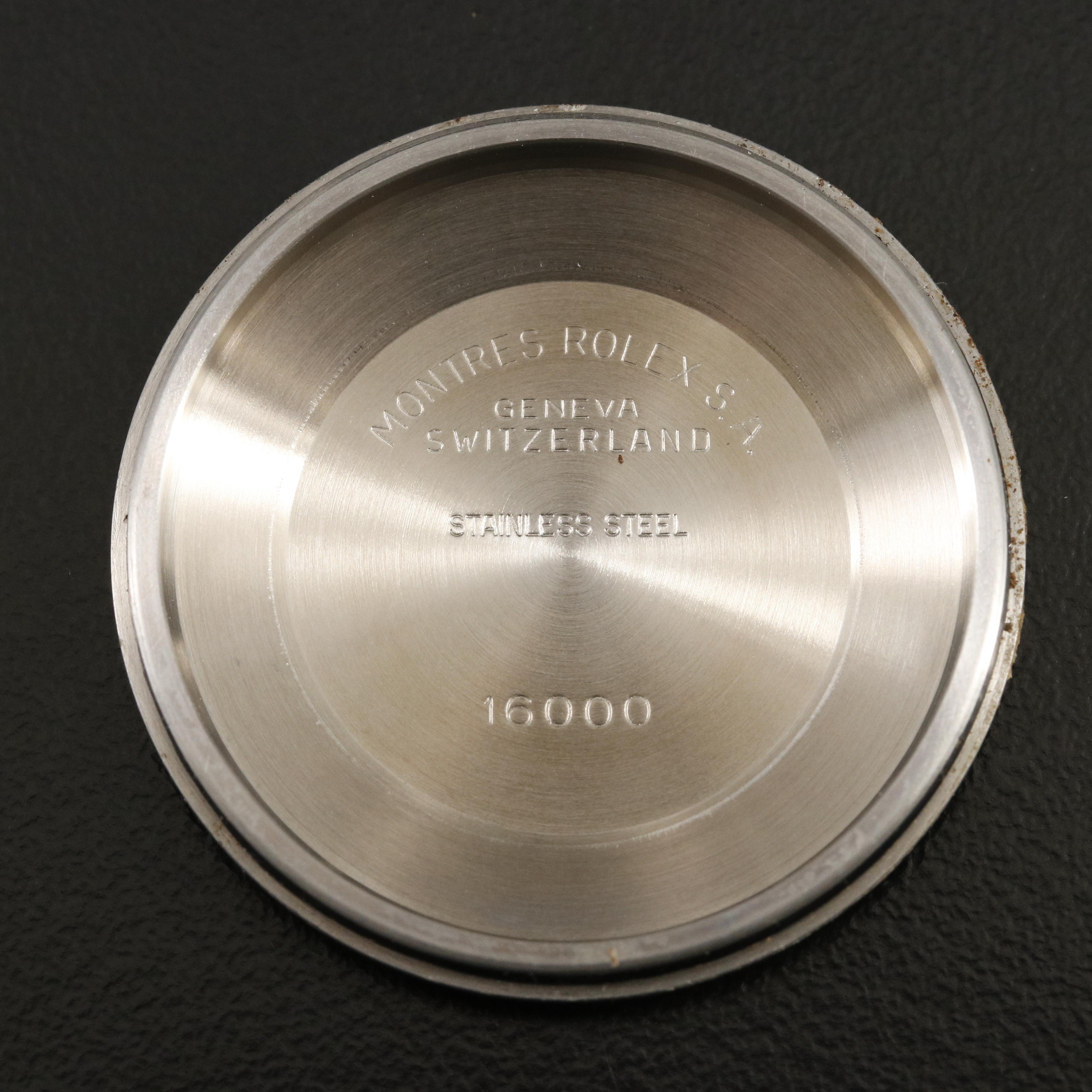 1986 Rolex Datejust Factory Jubilee Blue Dial Watch