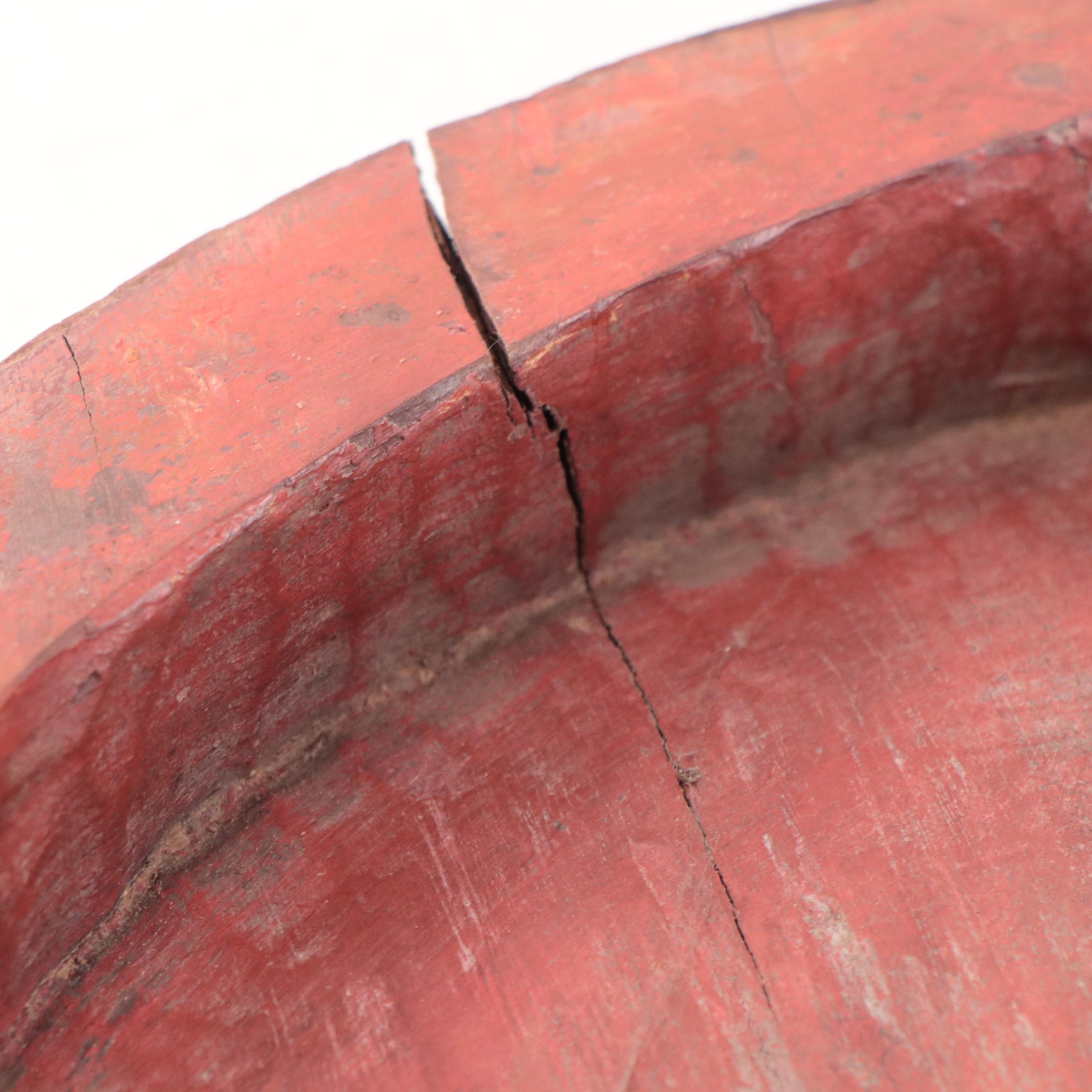 Thai Carved Wood Hinged Storage Box With Singha Motif, 20th Century