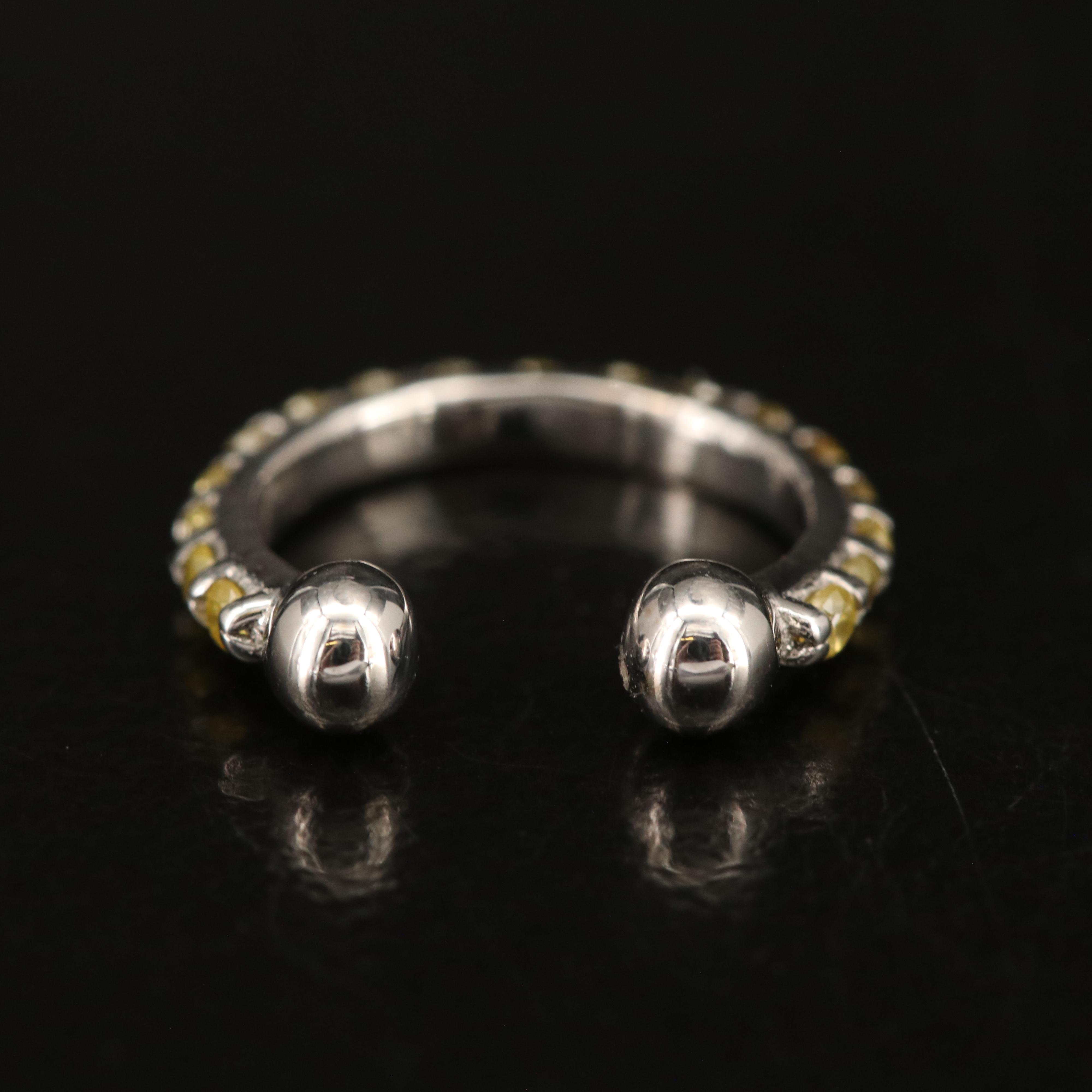 14K 0.19 CTW Diamond Ear Cuff