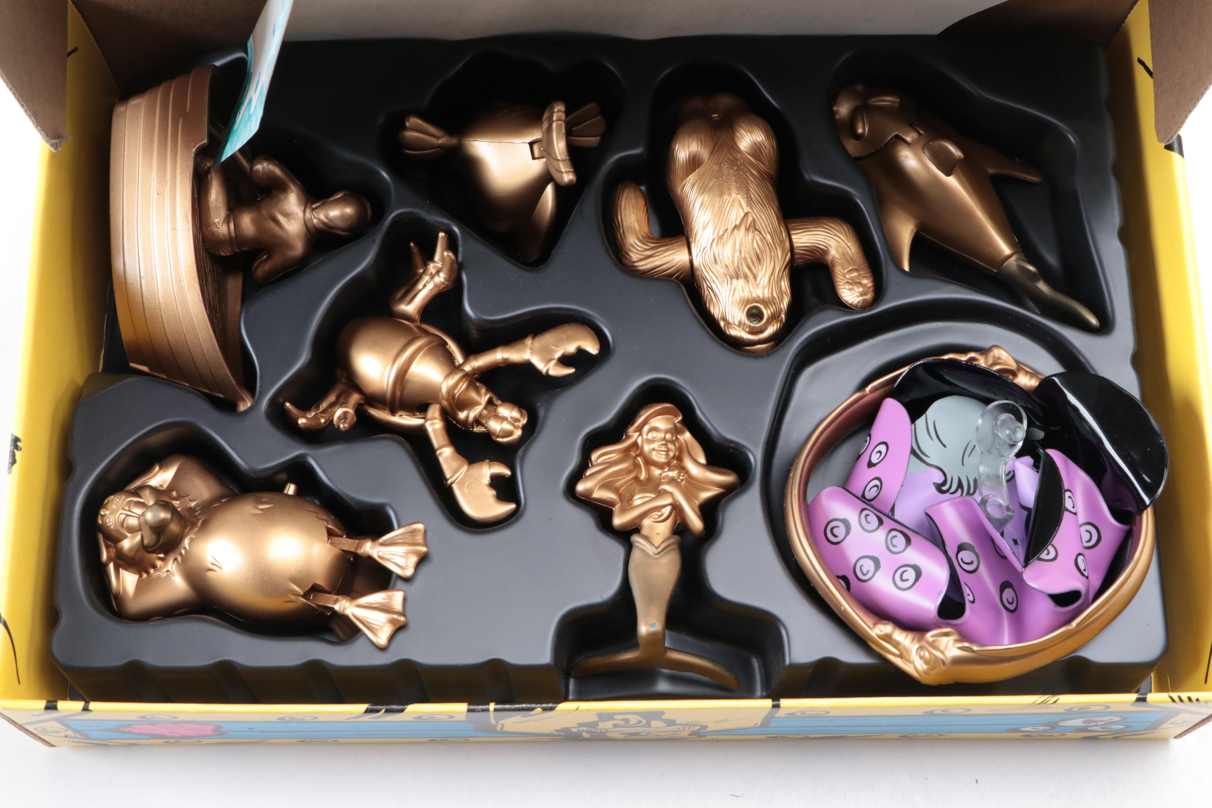 McDonald's "The Little Mermaid" Golden Happy Meal Toy Sets, 1997