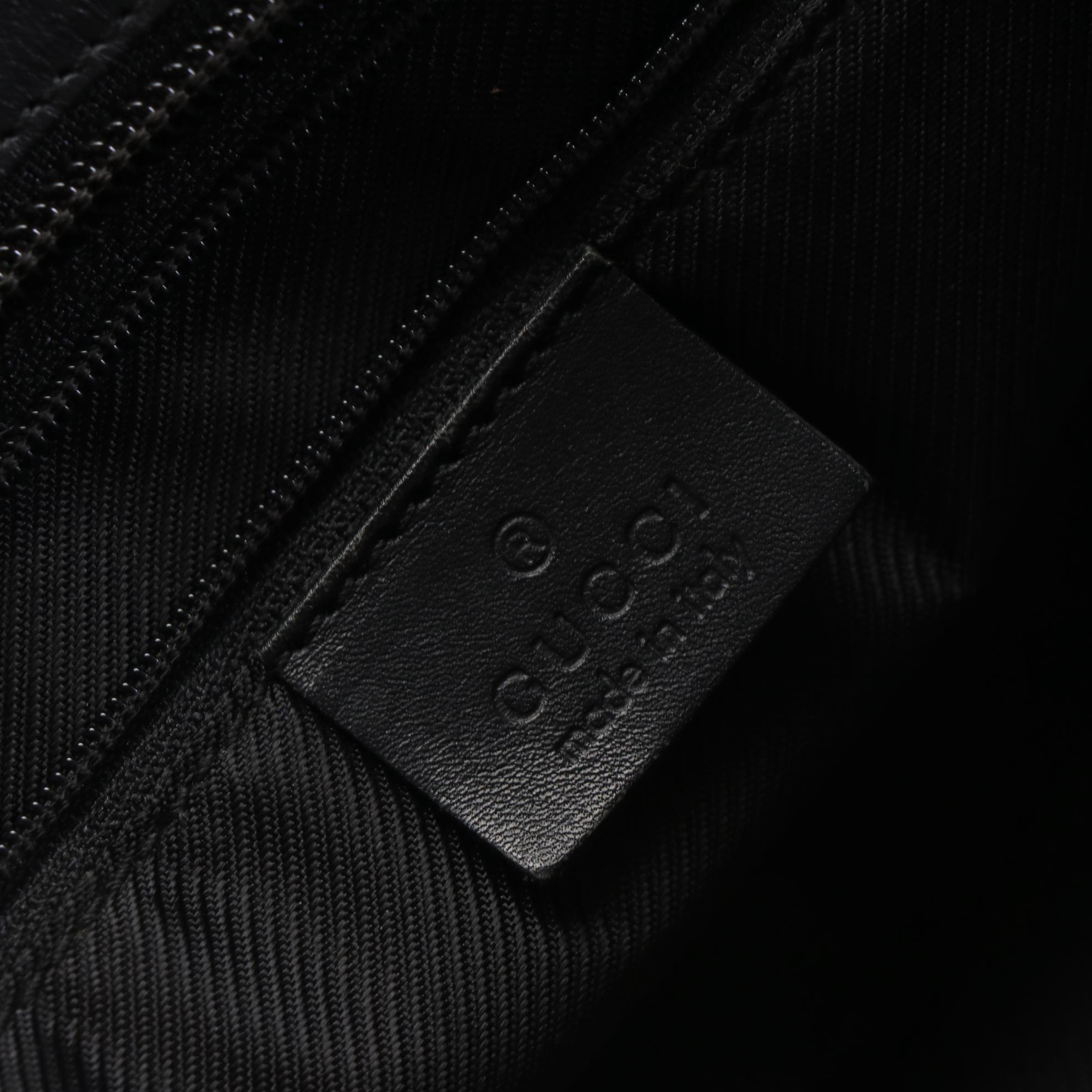 Gucci Zip Tote in GG Canvas and Leather Trim