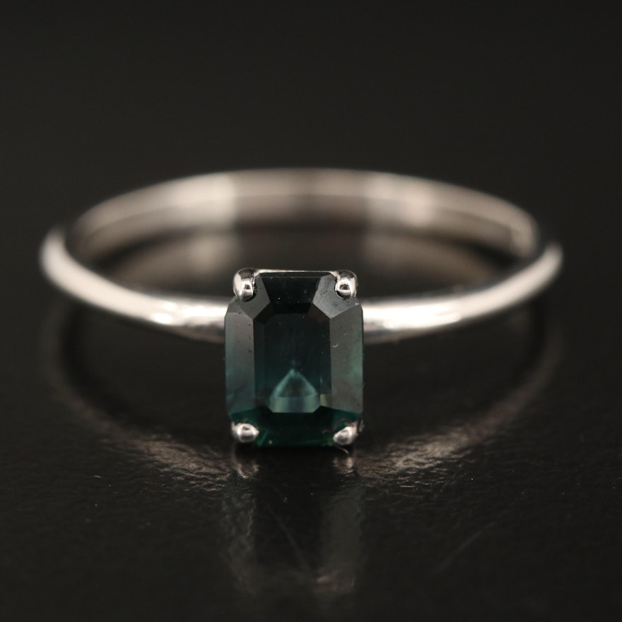 14K 1.40 CT Sapphire Ring