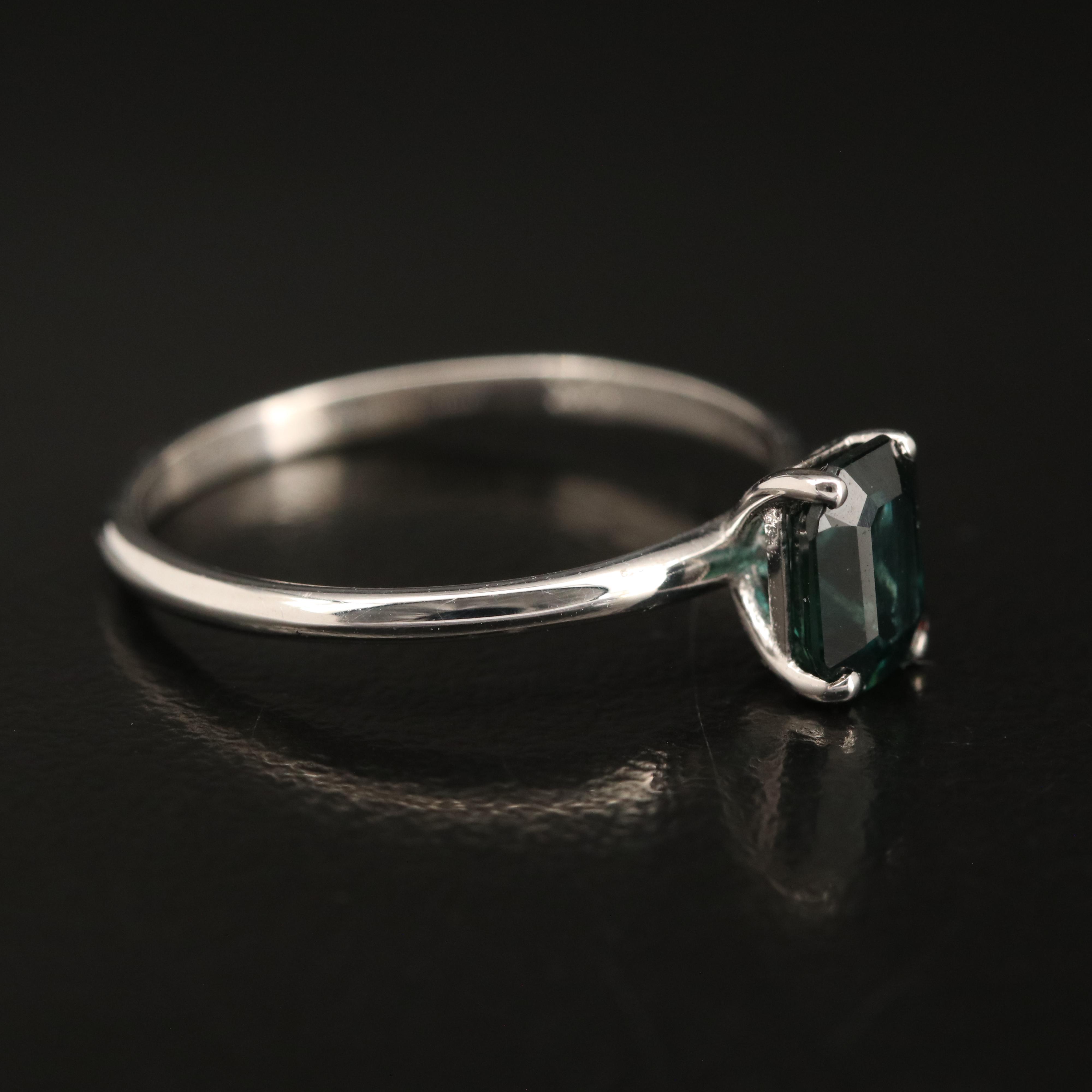 14K 1.40 CT Sapphire Ring