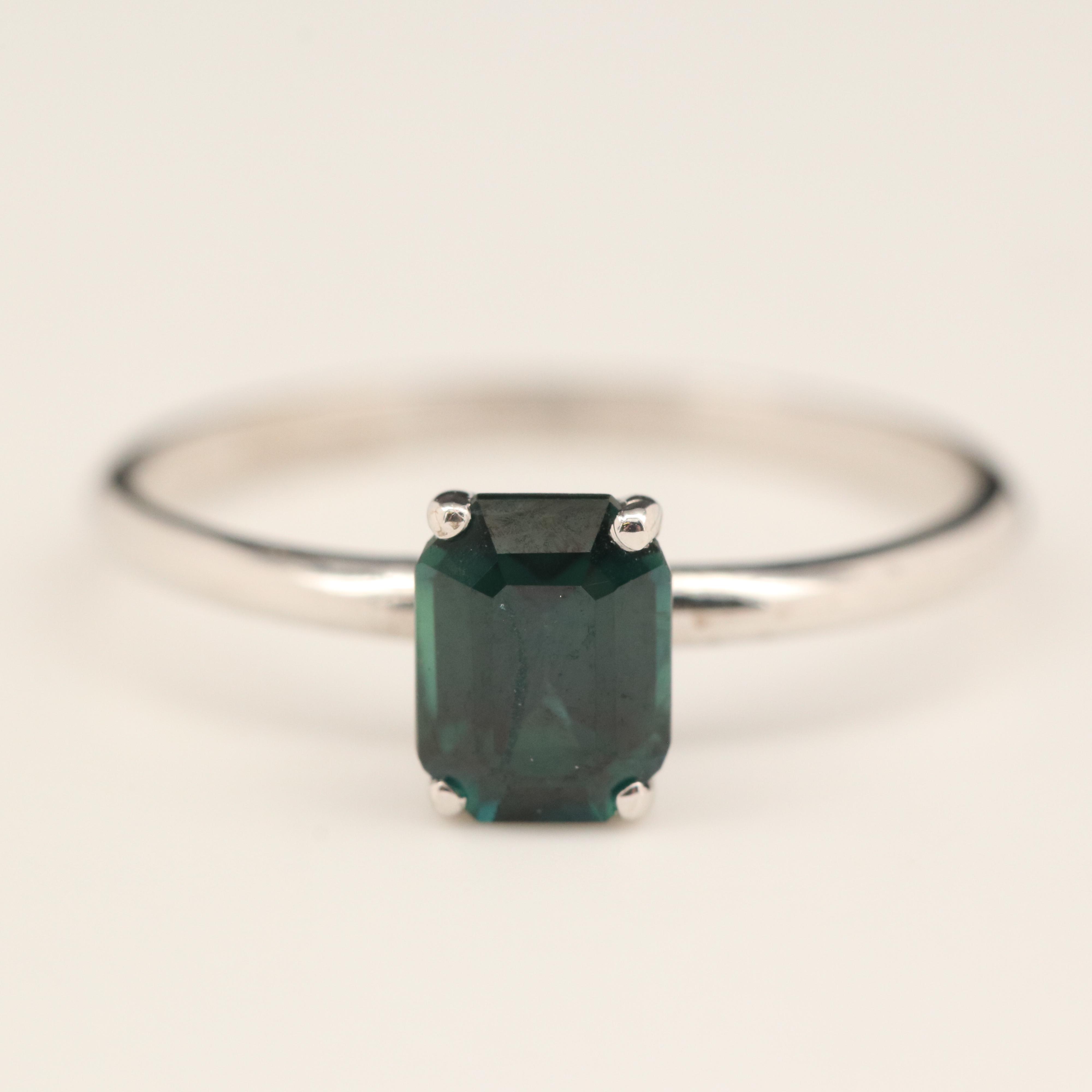 14K 1.40 CT Sapphire Ring