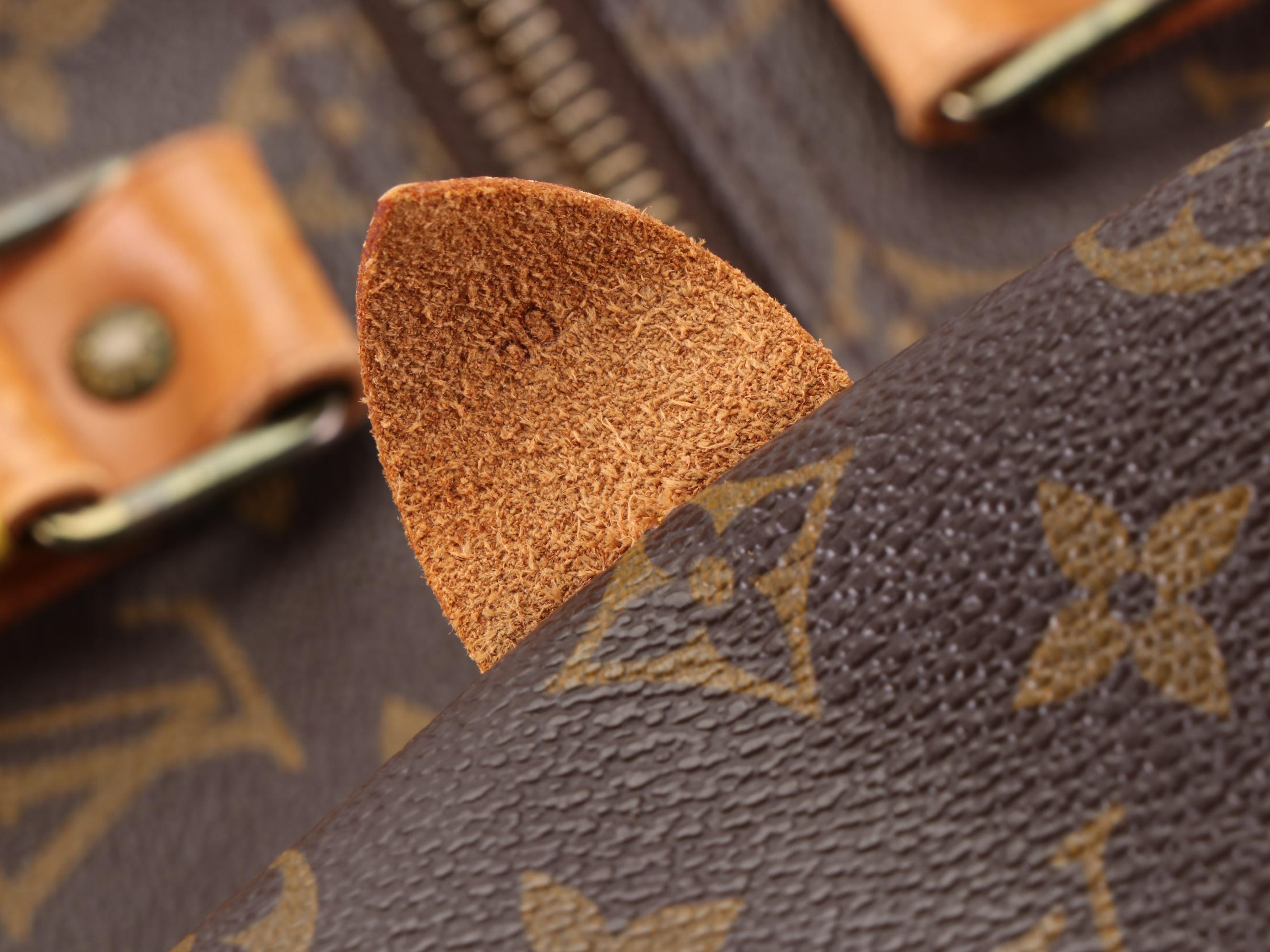 Louis Vuitton Keepall 50 in Monogram Canvas and Vachetta Leather