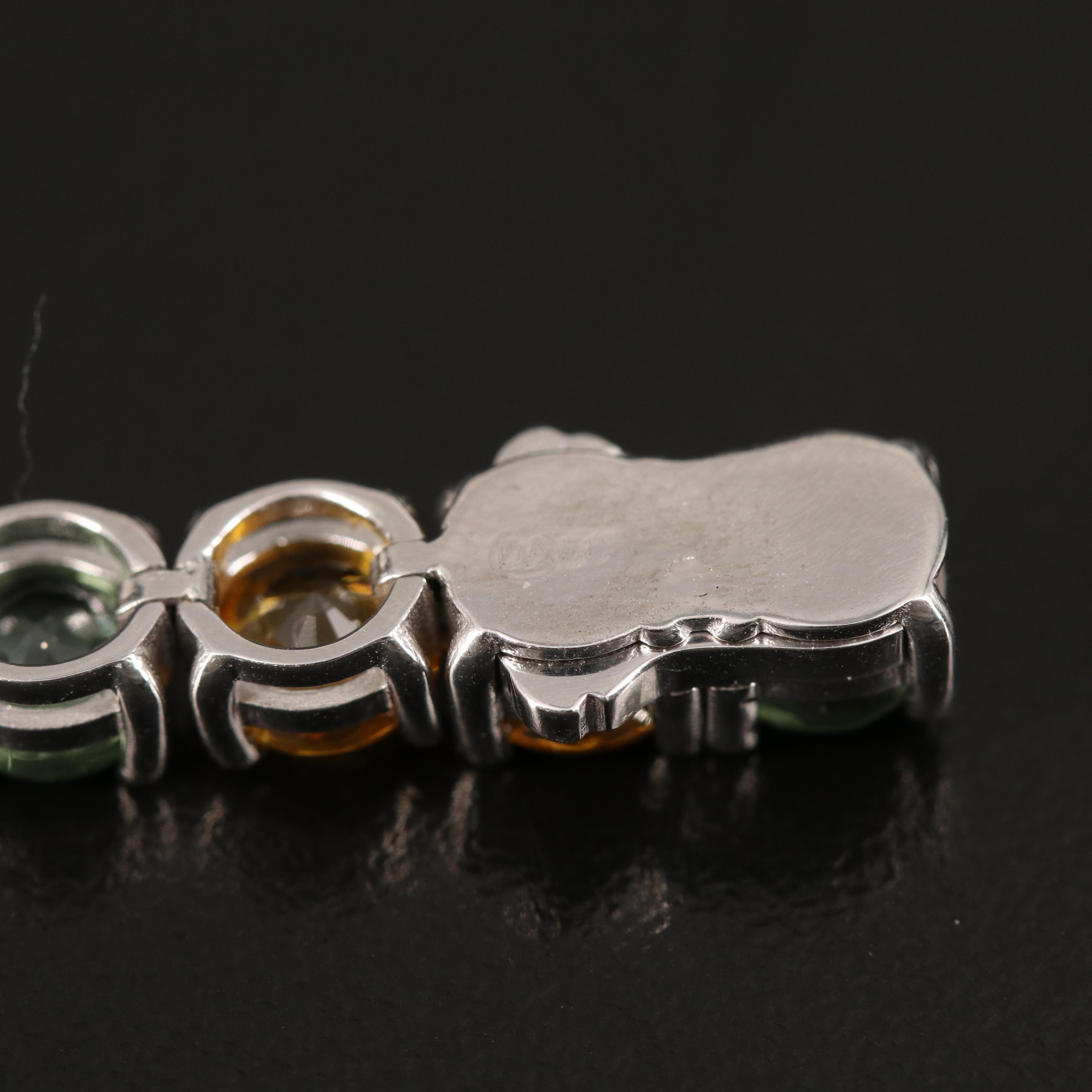 14K Sapphire Bracelet