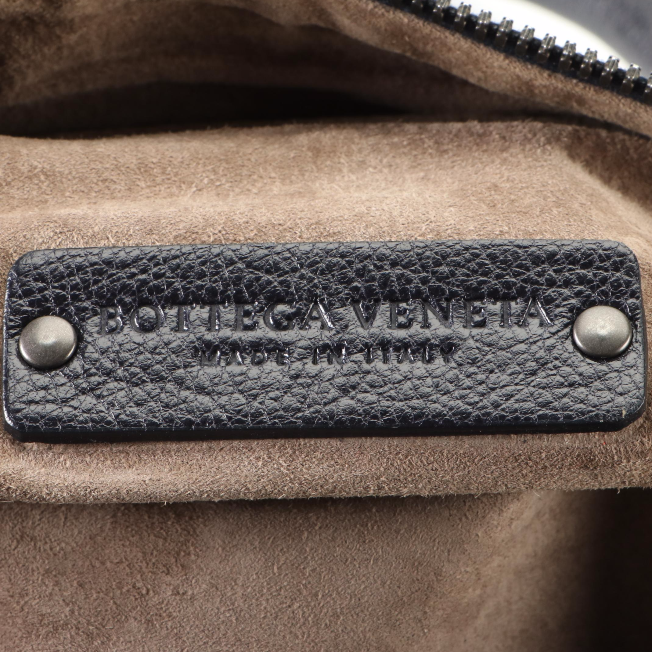 Bottega Veneta Small Brera Zip Handbag in Ombré Goatskin Leather
