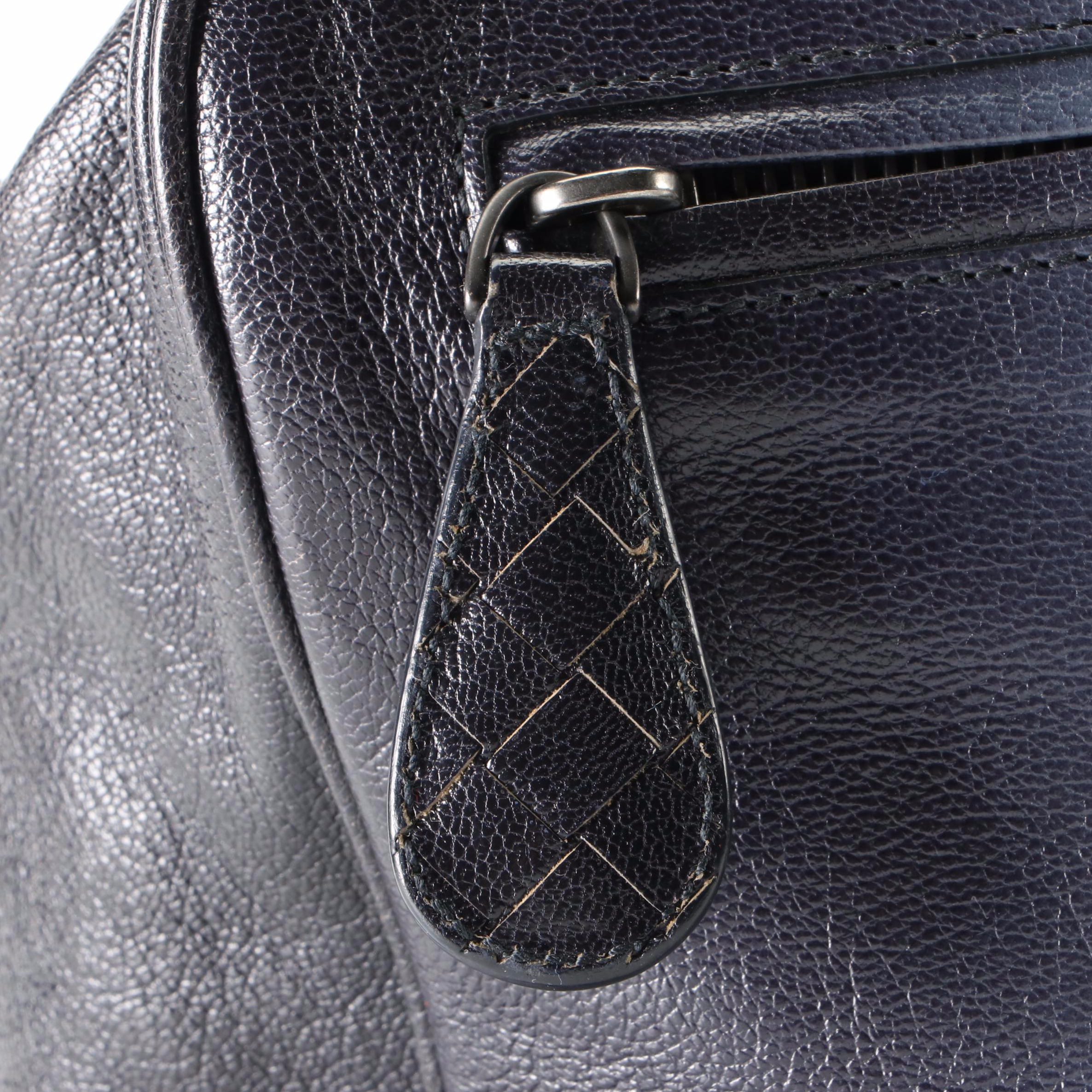 Bottega Veneta Small Brera Zip Handbag in Ombré Goatskin Leather