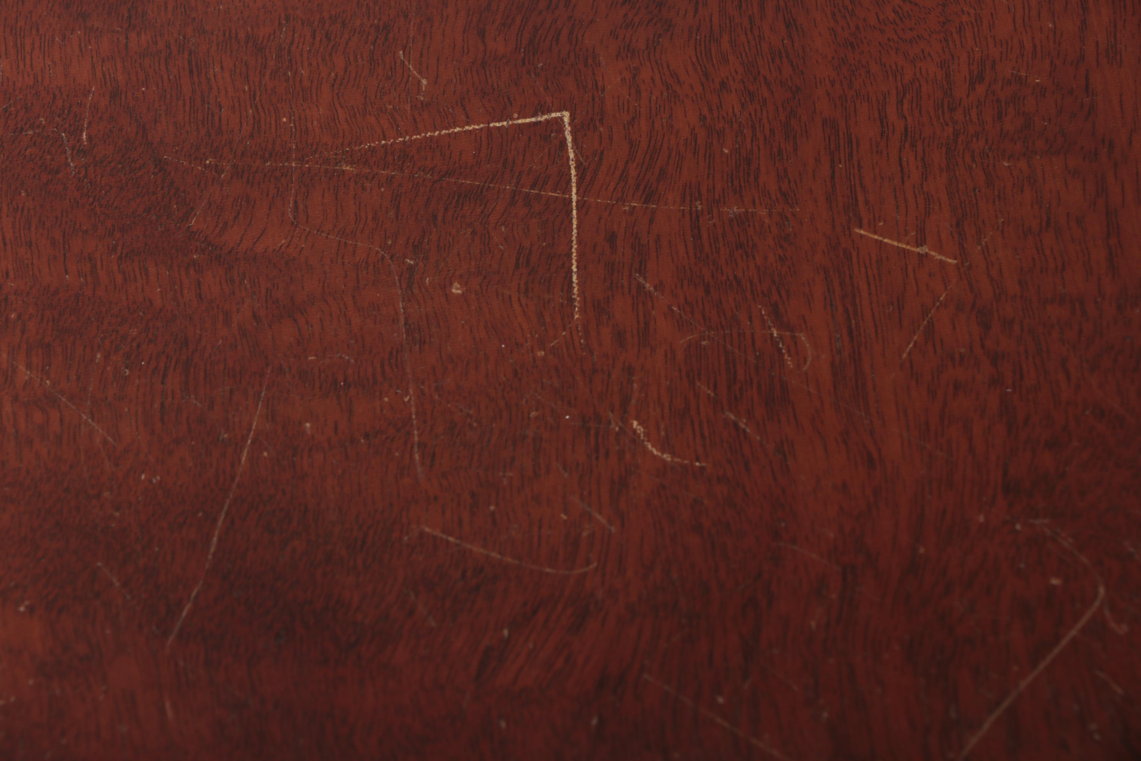 Imperial Furniture Co. Classical Style Mahogany Drop-Leaf Writing Table, c. 1940
