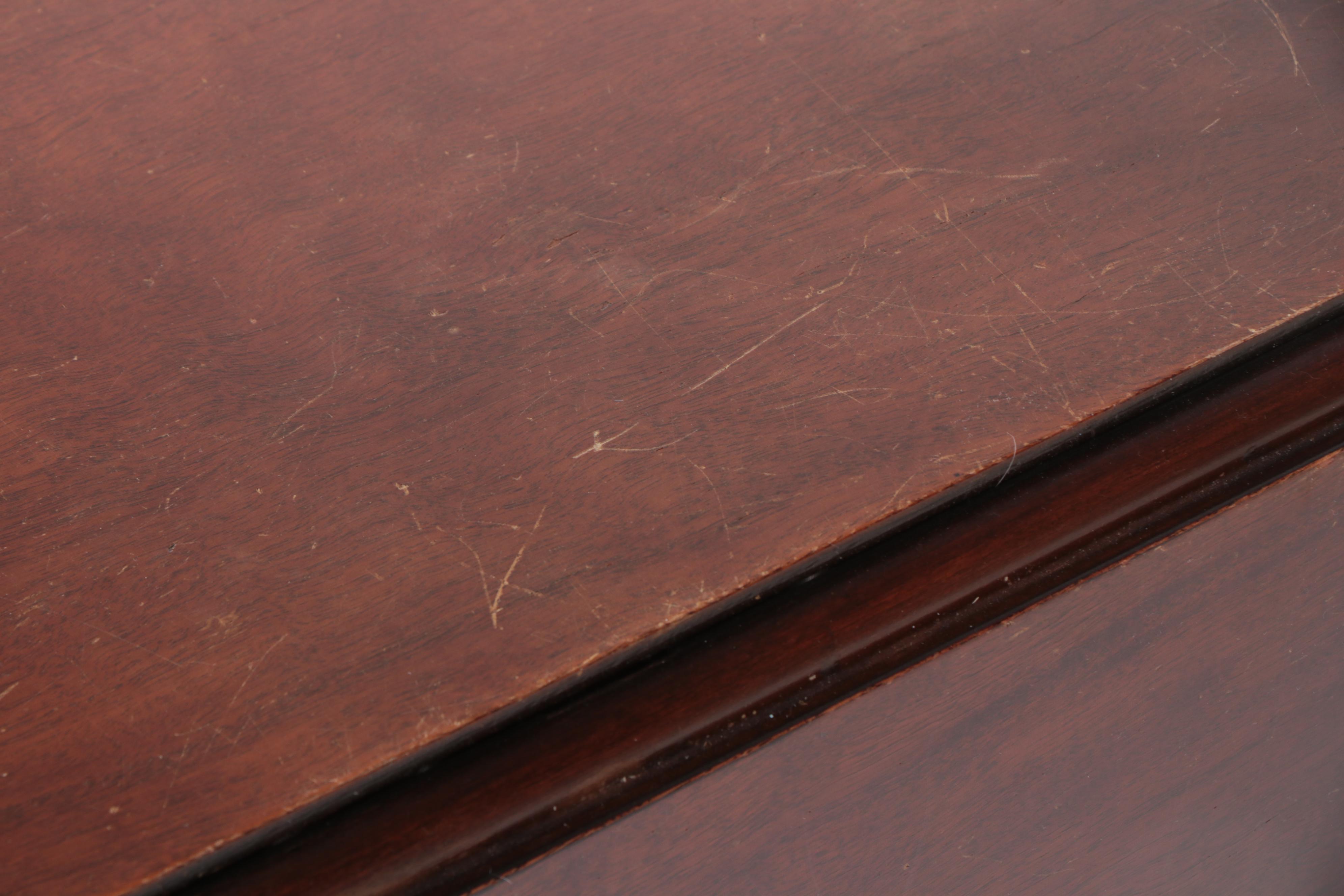 Imperial Furniture Co. Classical Style Mahogany Drop-Leaf Writing Table, c. 1940