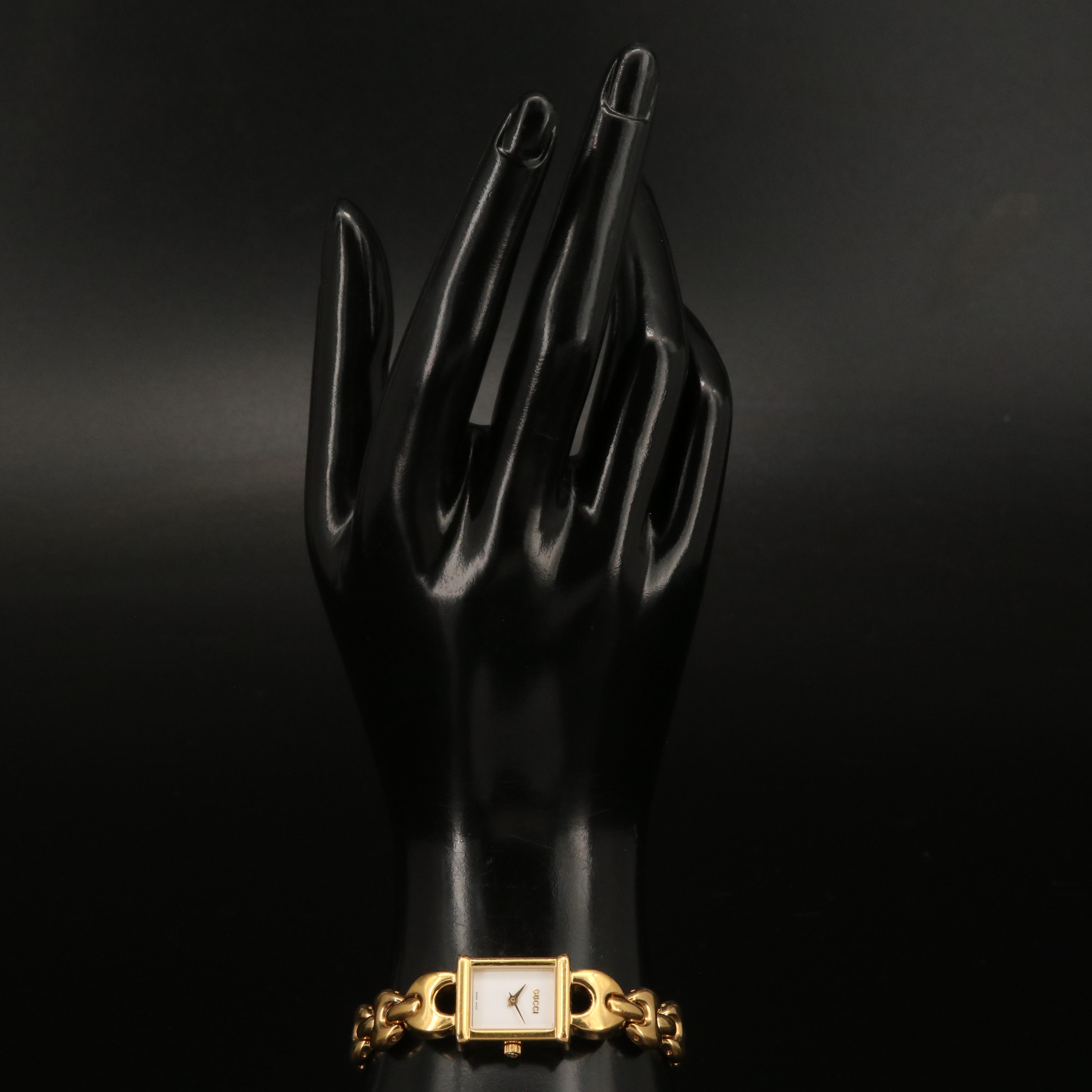 Gucci Swiss Made Gold-Tone Quartz Watch